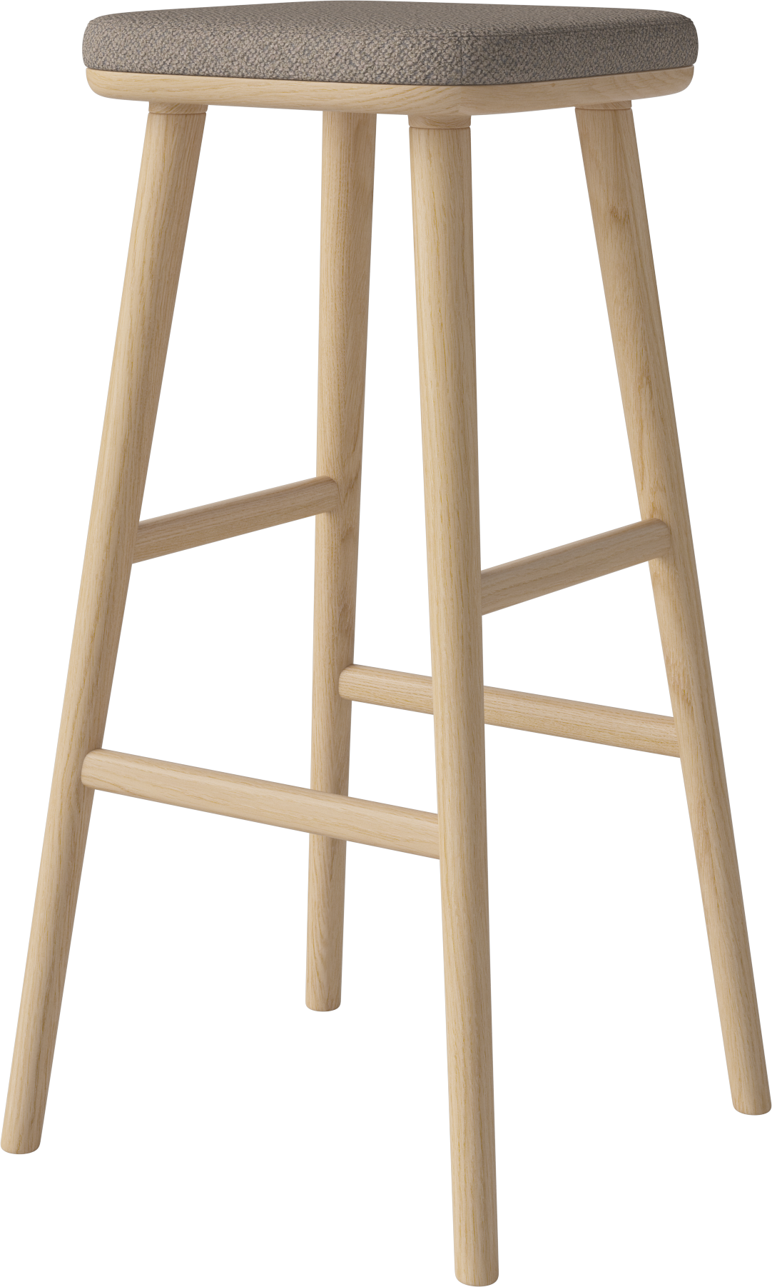 Flor Polstered Hoker Flor Basis Maßnahme Belled Eiche Holz