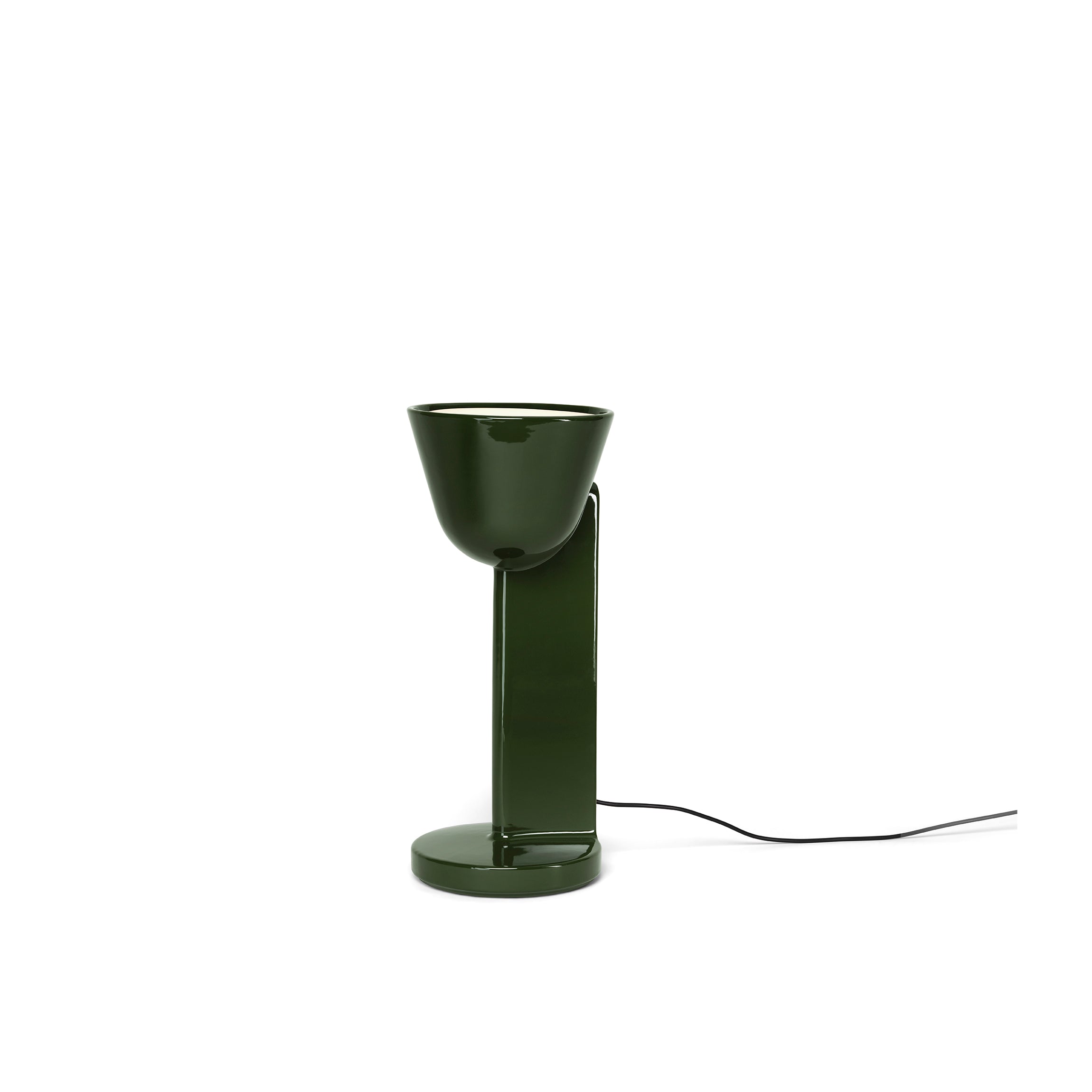 Lampa stołowa CÉRAMIQUE ciemnozielony – ceramika, Flos
