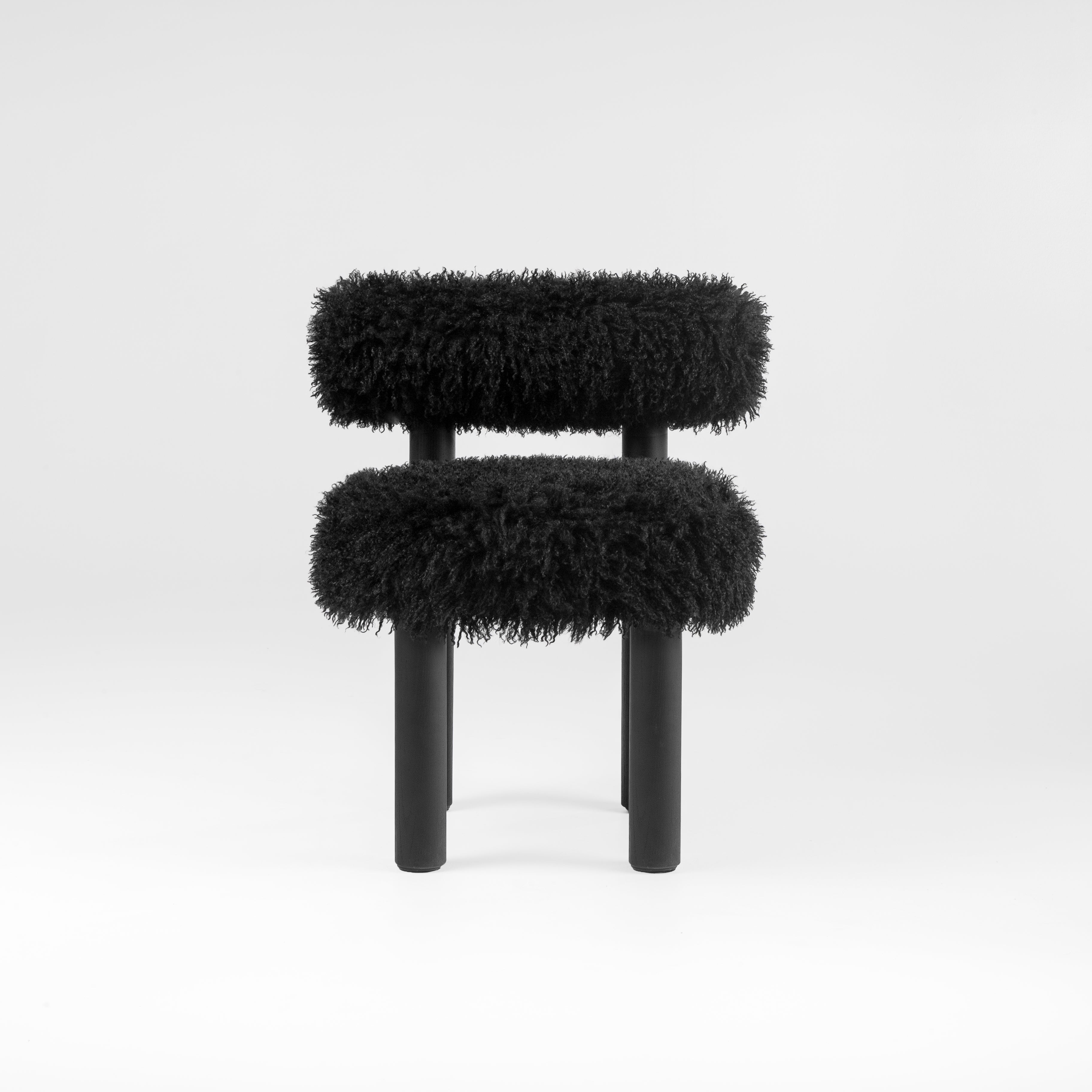 Stuhl GROPIUS CS2 - FLUFFY EDITION Kunstfell