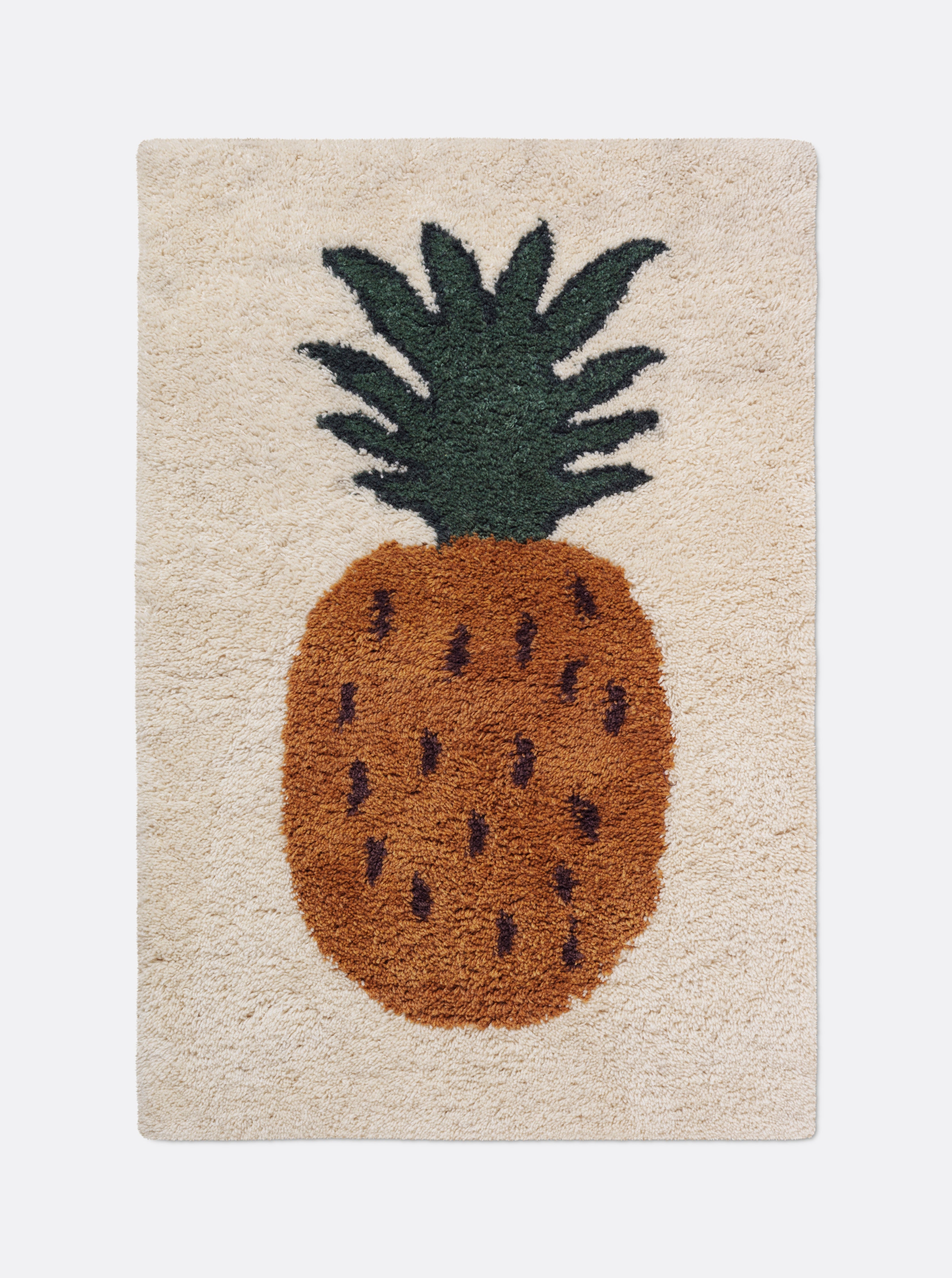 Children's rug FRUITICANA PINEAPPLE beige
