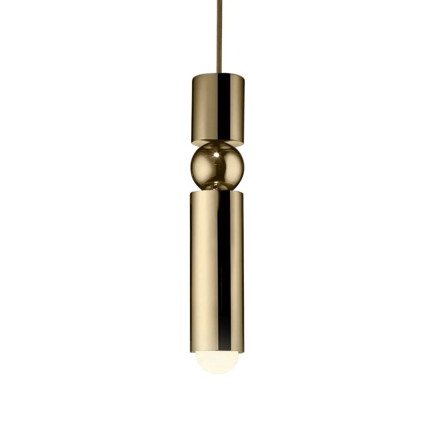 Pendelleuchte FULCRUM aus Messing