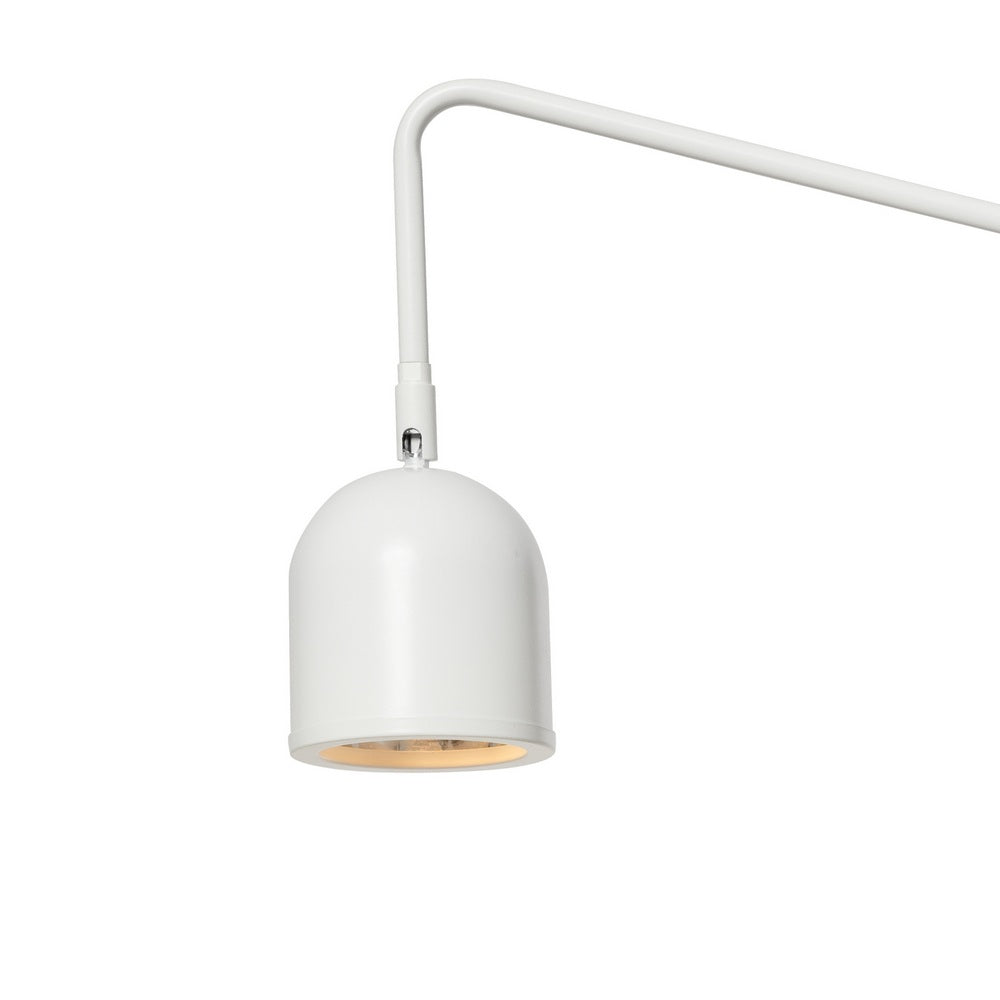 GASPAR white wall lamp