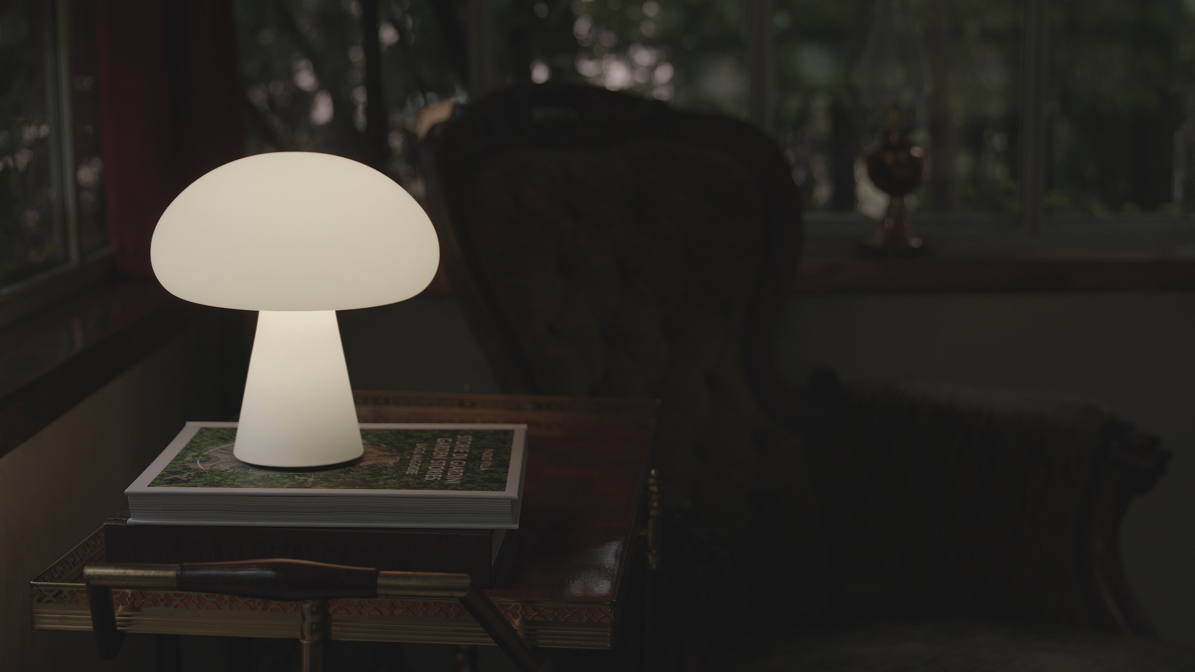 Tragbare Lampe OBELLO mattes Glas