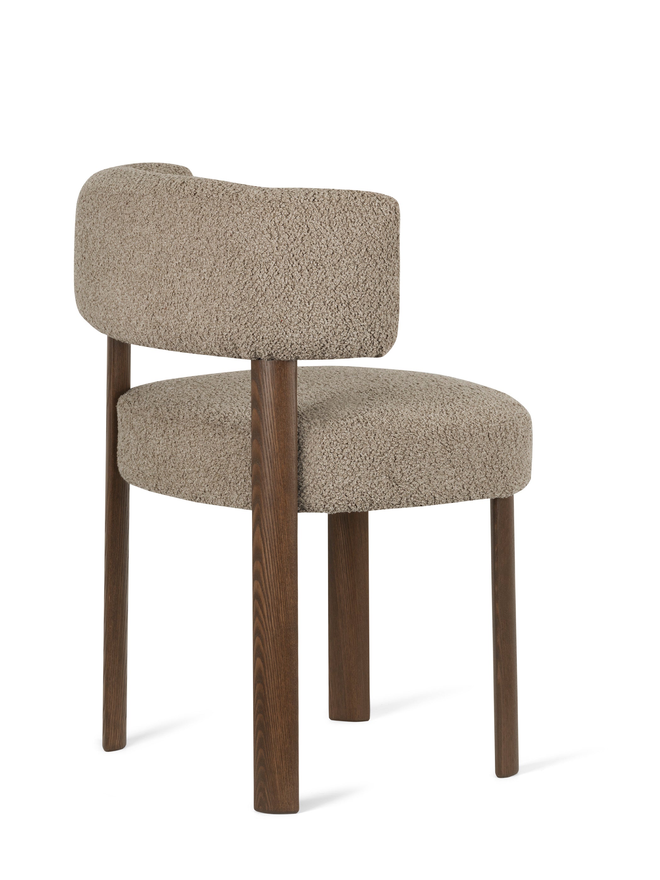 Krzesło GLEN tapicerowane z drewnianą podstawą – Calligaris