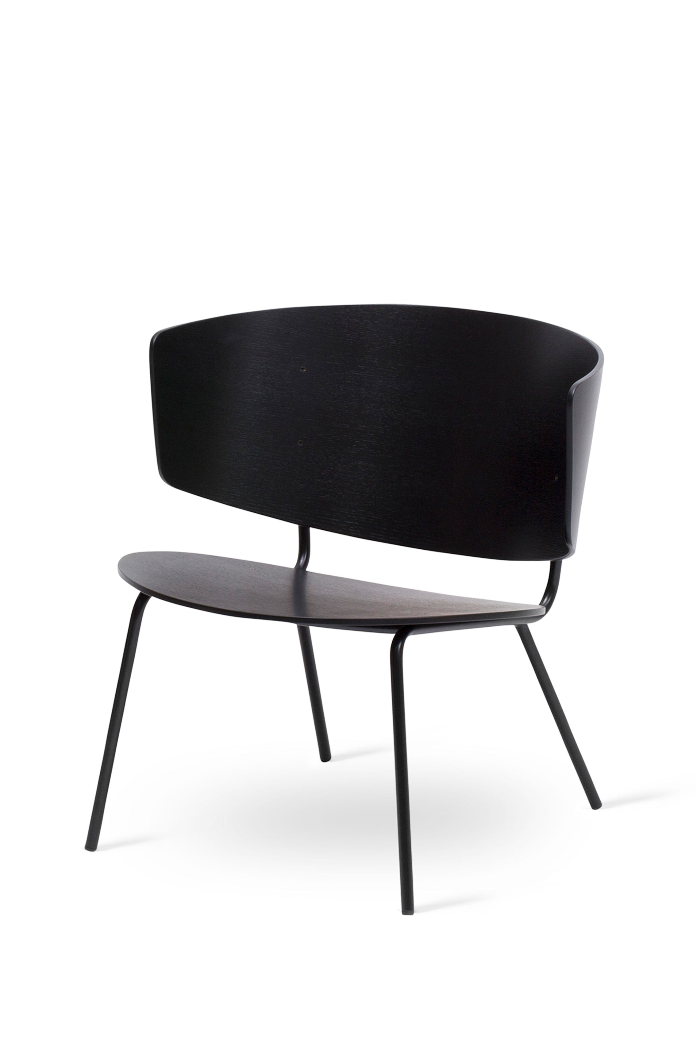 HERMAN LOUNGE black armchair