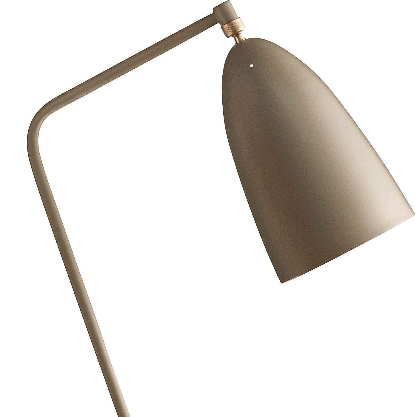 Stehlampe zum Lesen GRÄSHOPPA beige Dreibein