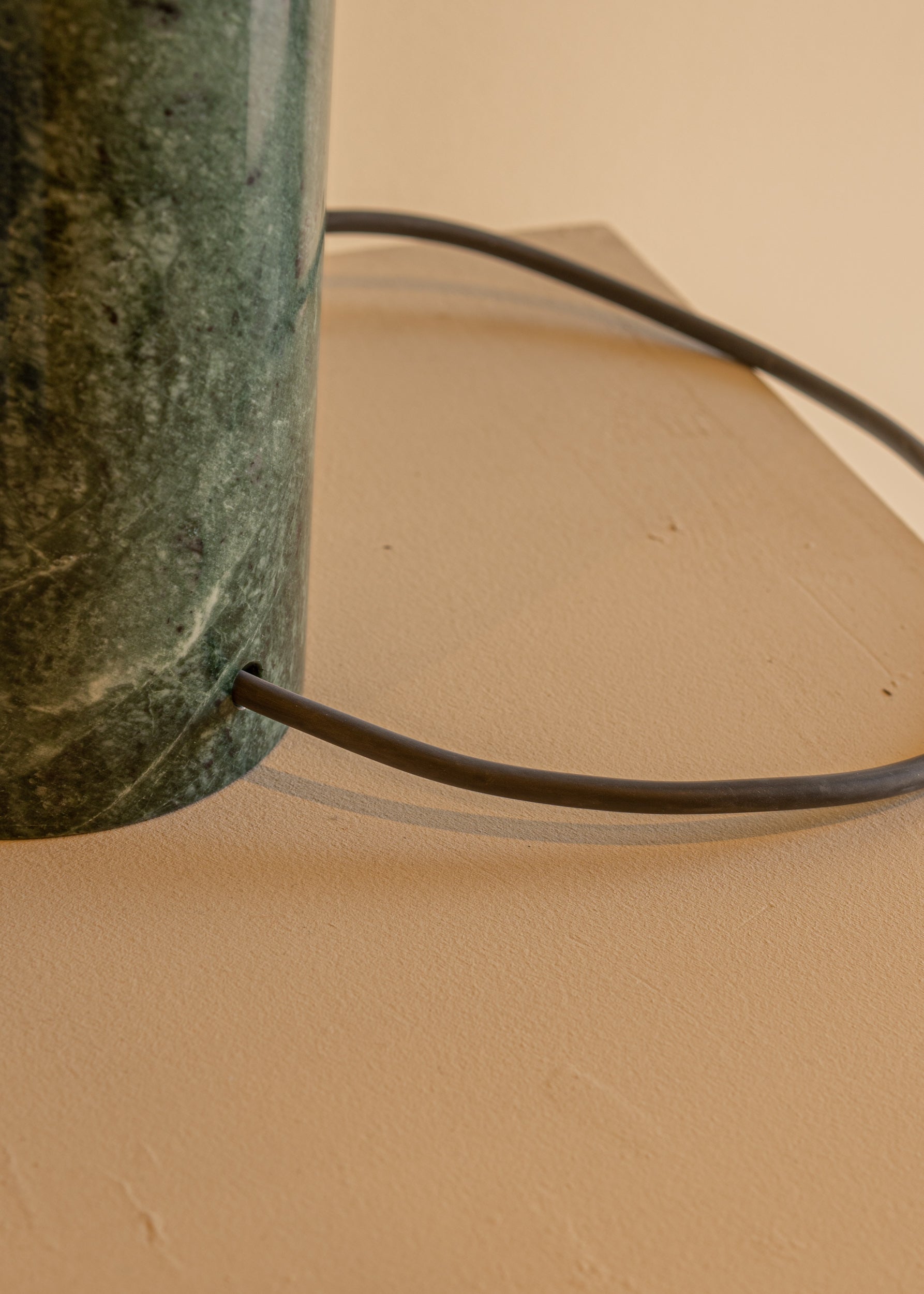 Table Lamp PURA KELO Green Marble