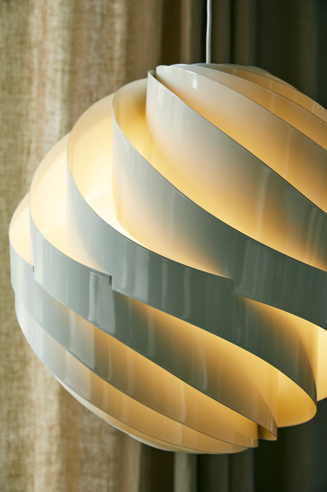 TURBO pendant lamp broken white