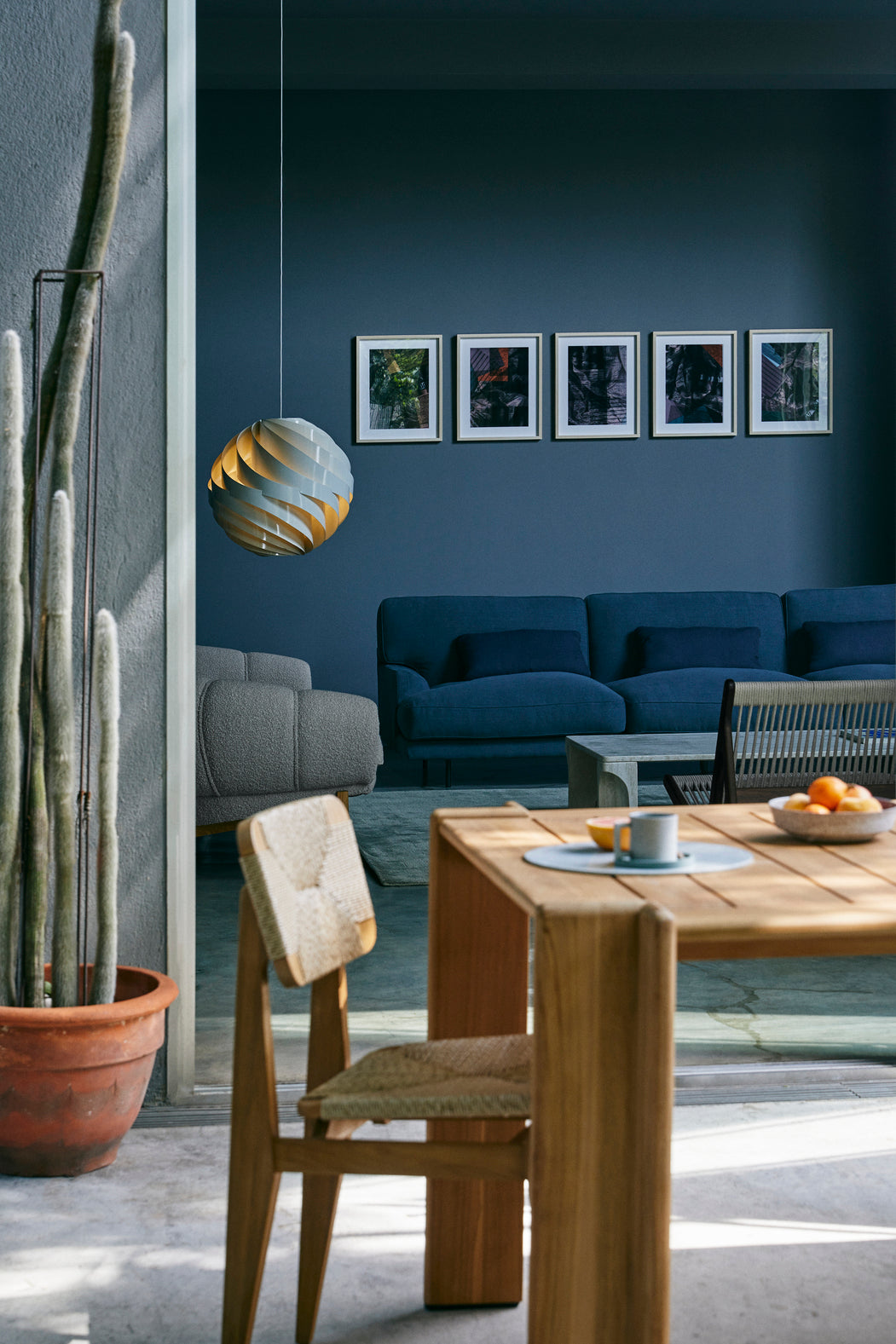 ATMOSFERA teak wood garden table