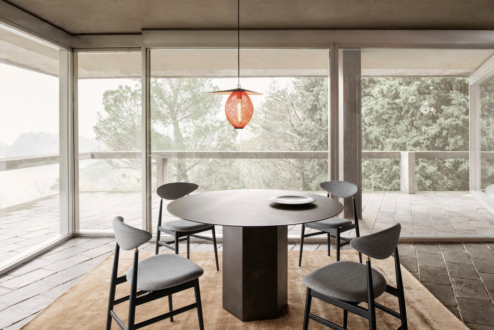 Upholstered chair GENT ash wood