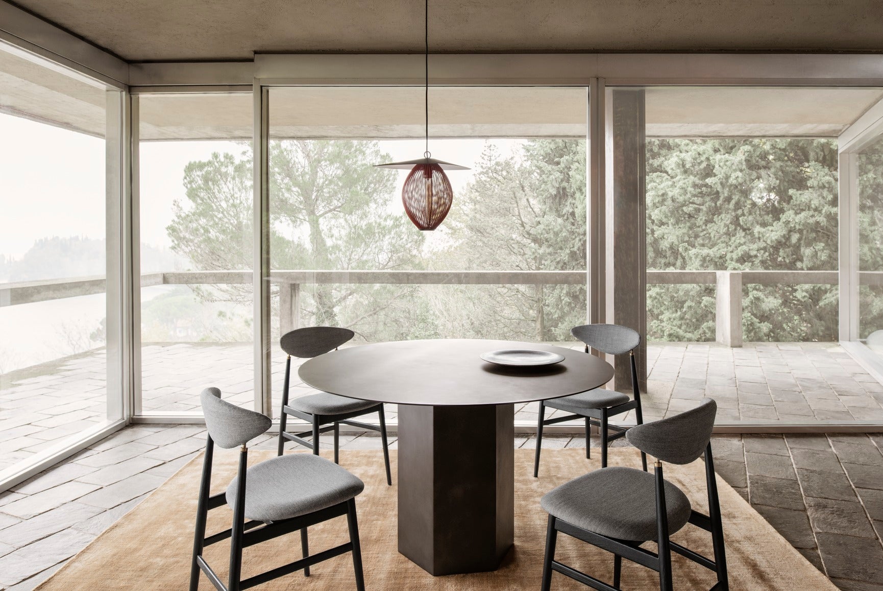 SATELLITE pendant lamp black