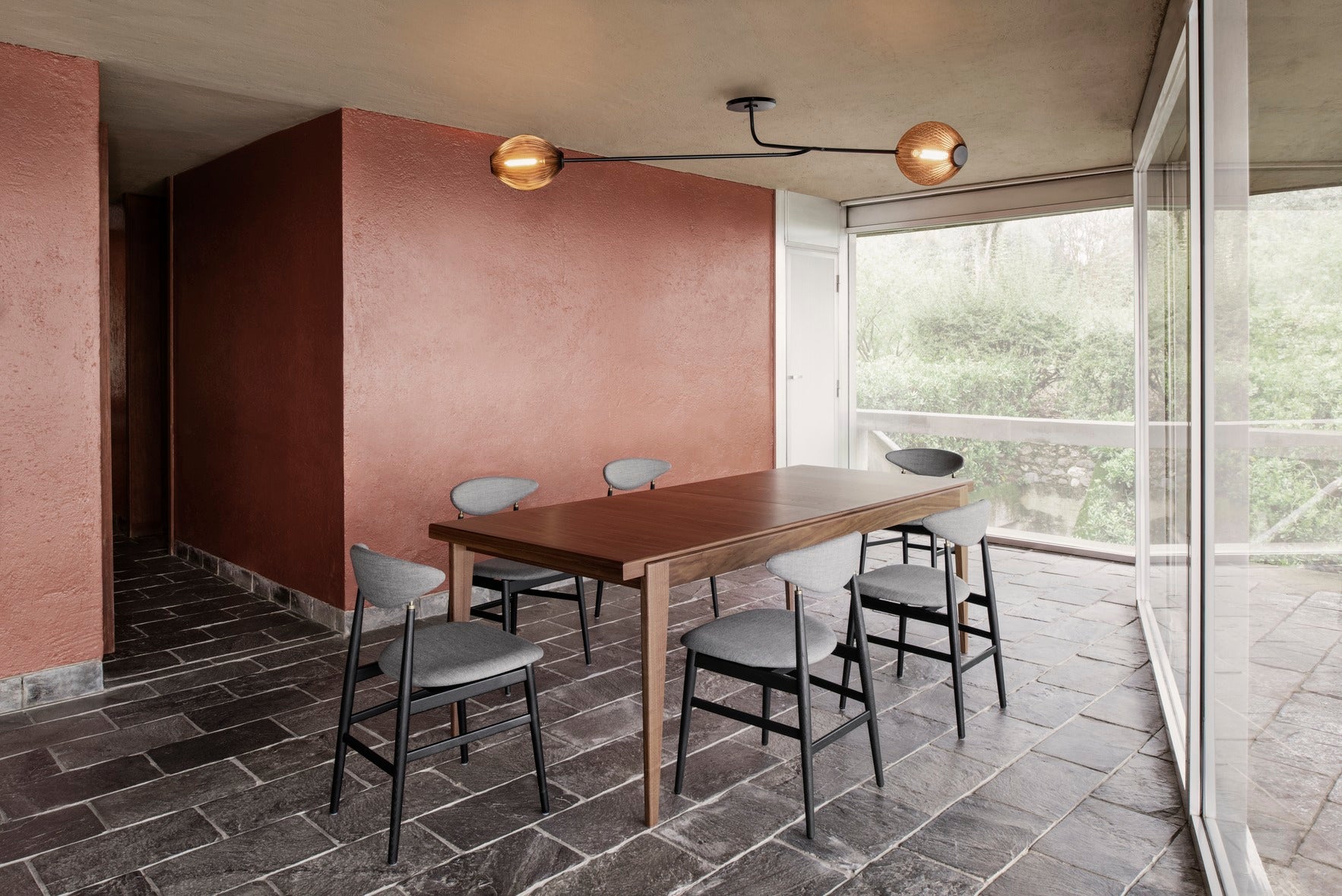 SATELLITE Wandleuchte schwarz