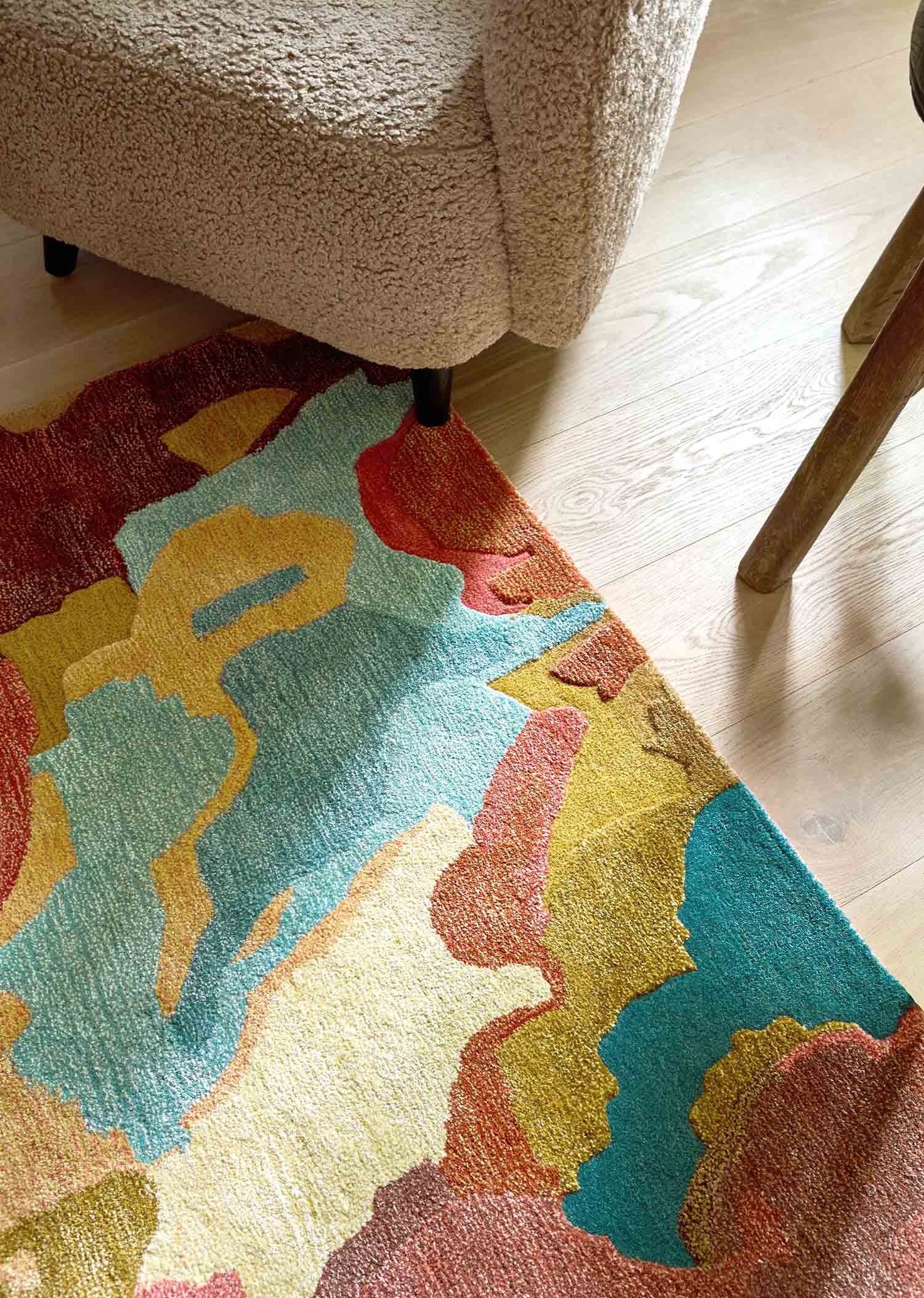 FORESTA ROSEWOOD HUCKLEBERRY Teppich braun-burgunder