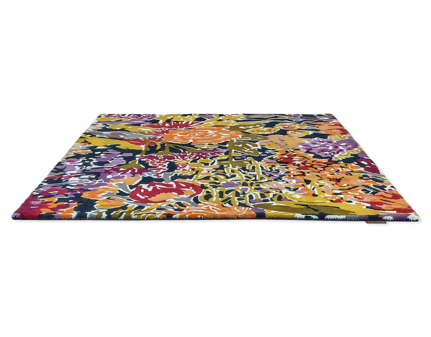 Multicolored Sanguine Aubergine rug