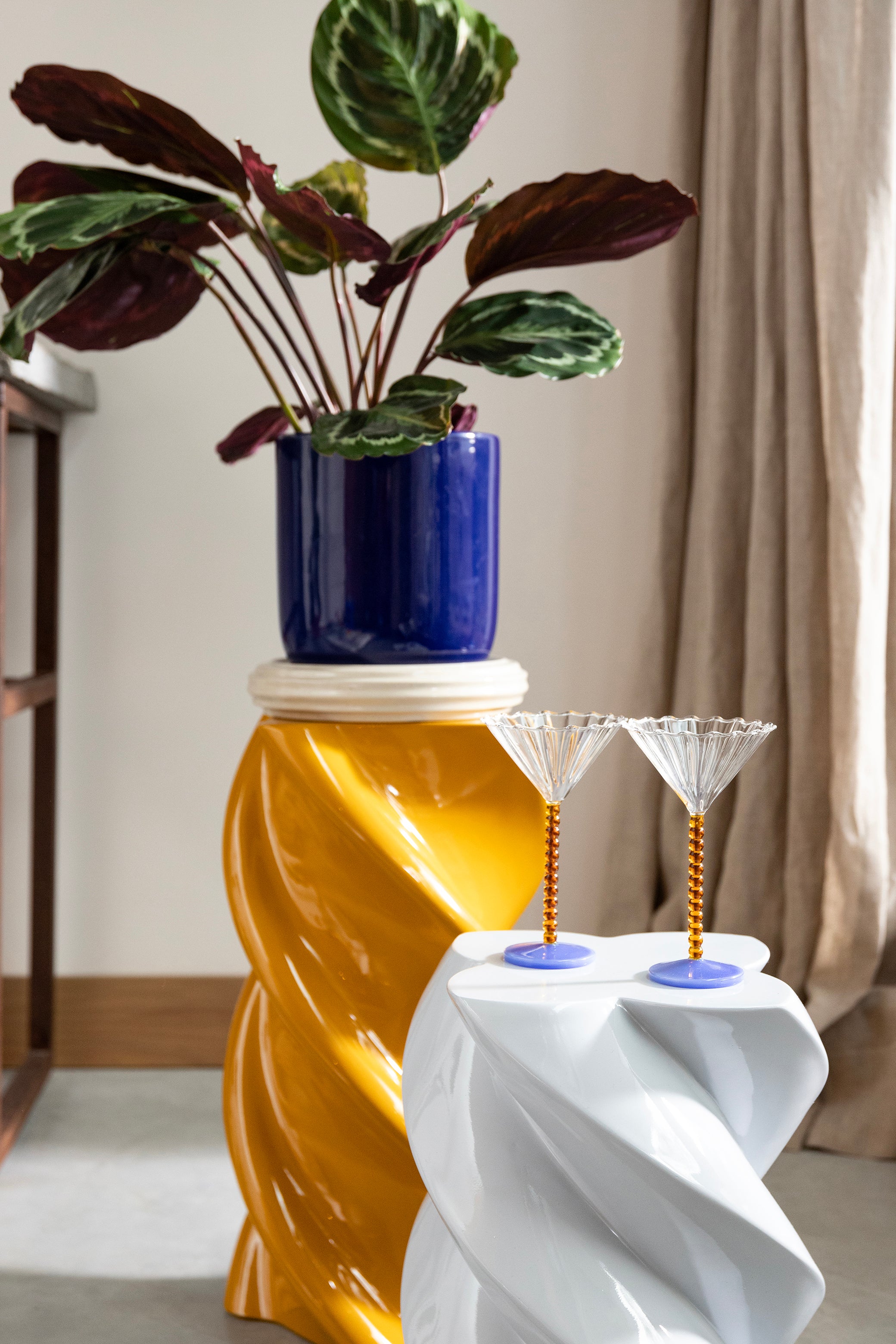 MARSHMALLOW Side Table Light Blue