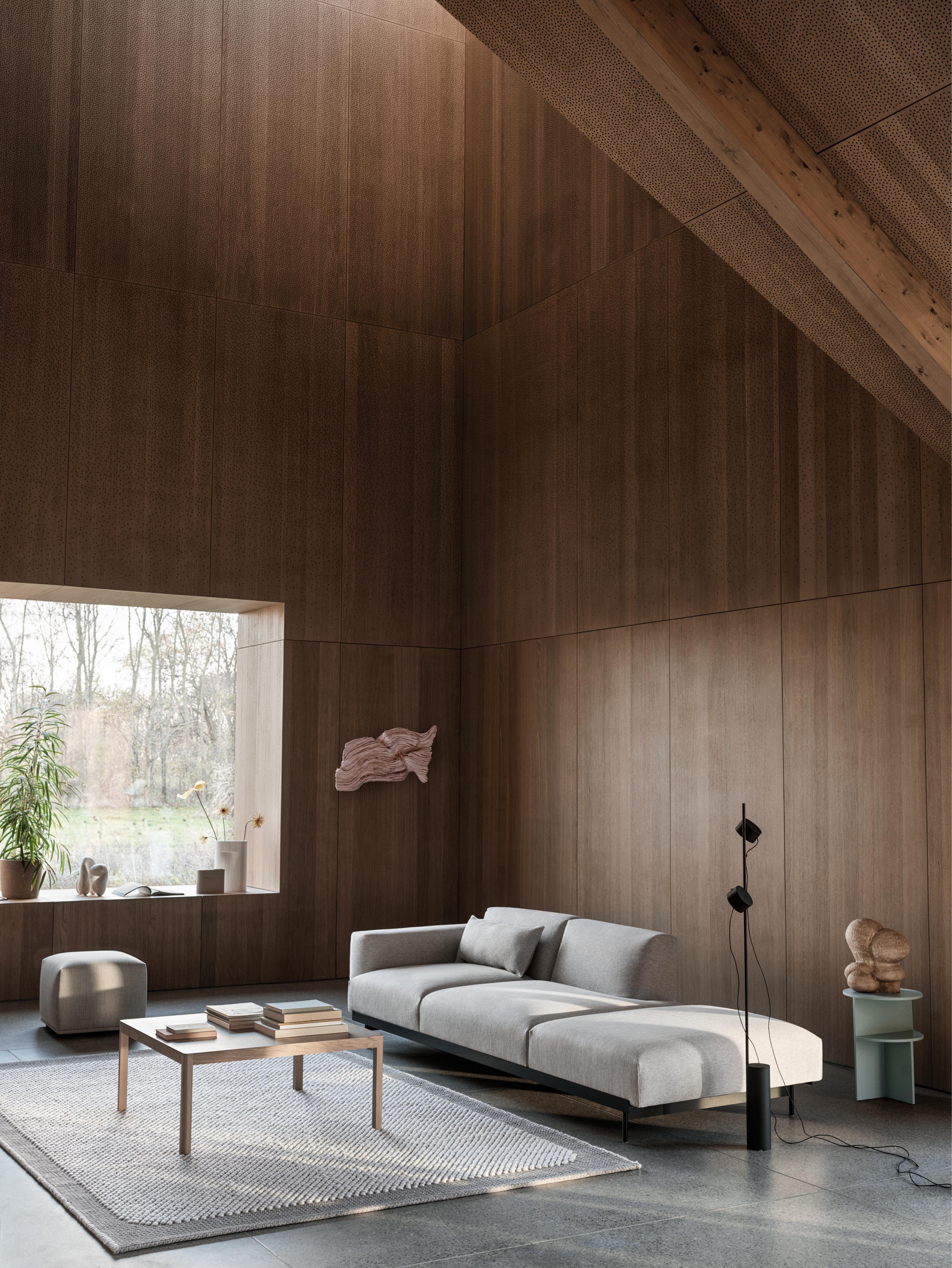 POST Floor Lamp Black