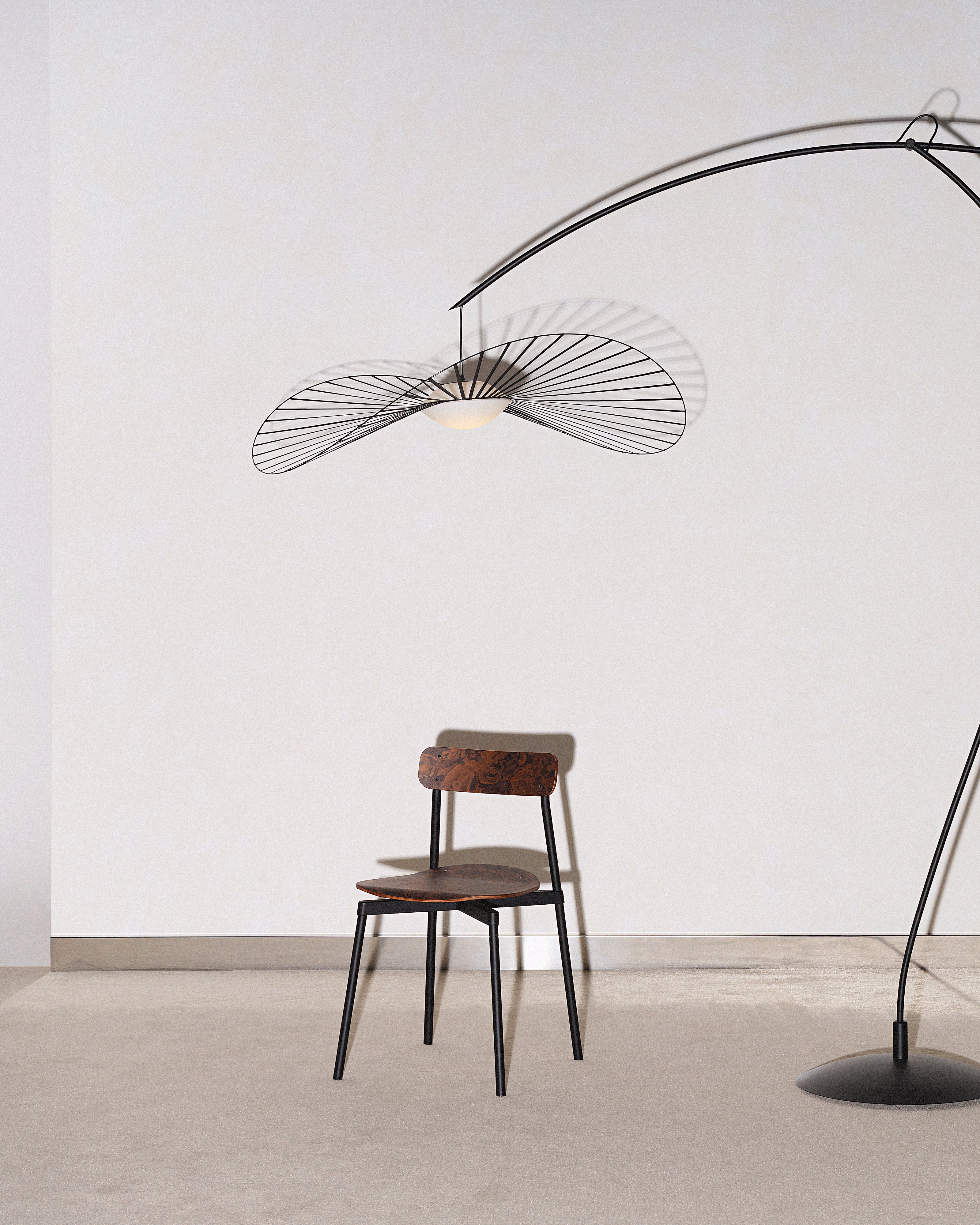 Stehlampe VERTIGO NOVA schwarz