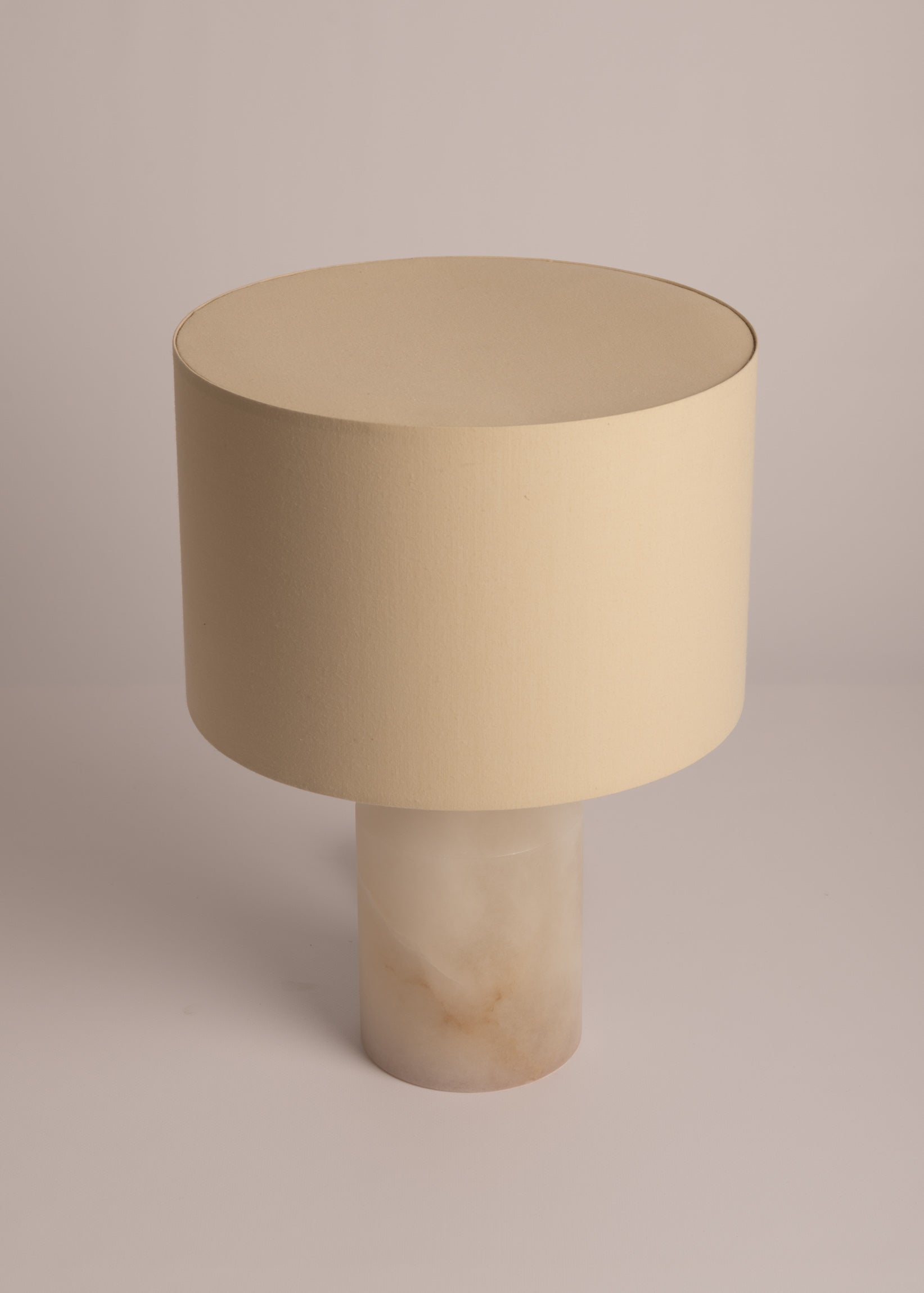 Tischlampe JOSEF weißer Alabaster