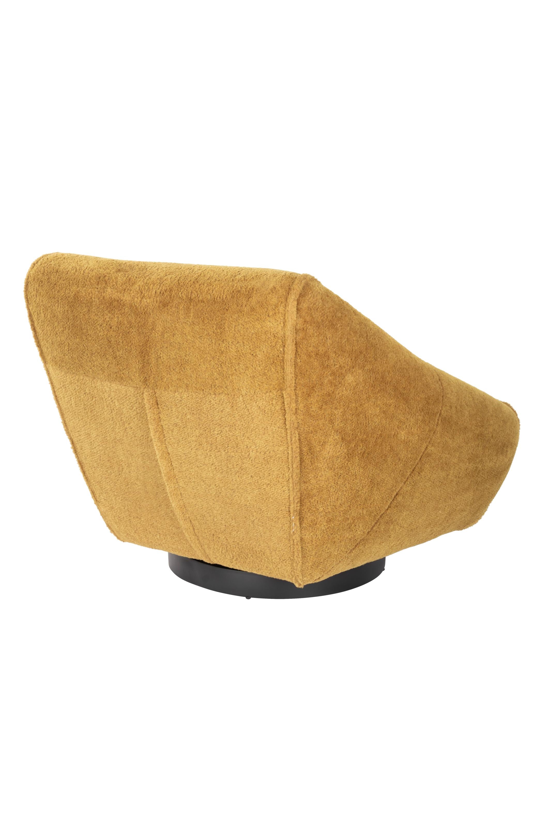 Fotel obrotowy JUMP ochre
