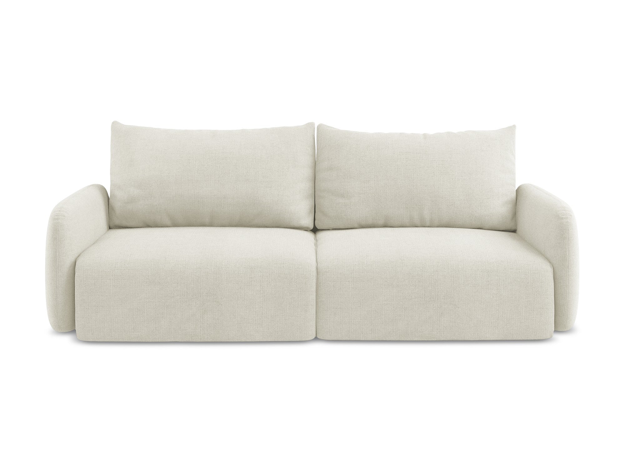 Sofa 3-Sitzer mit Schlaffunktion KALENA beige