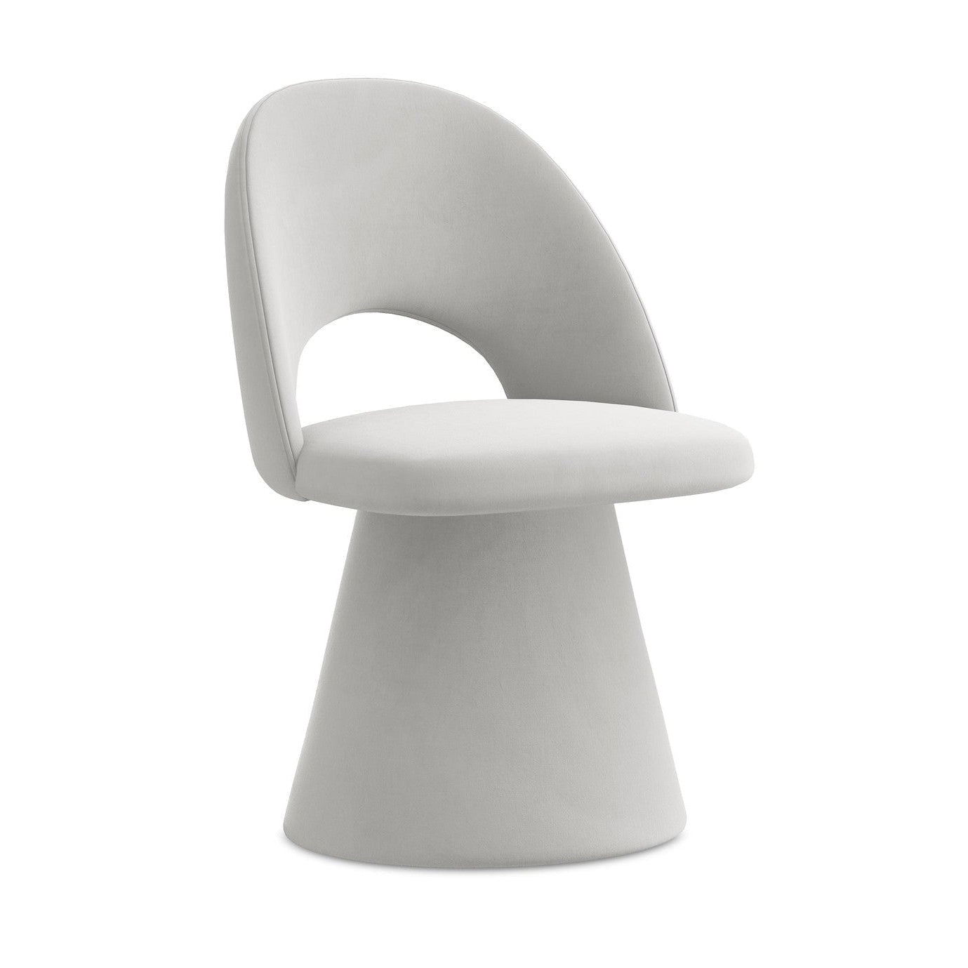 Samtstuhl KALO silber