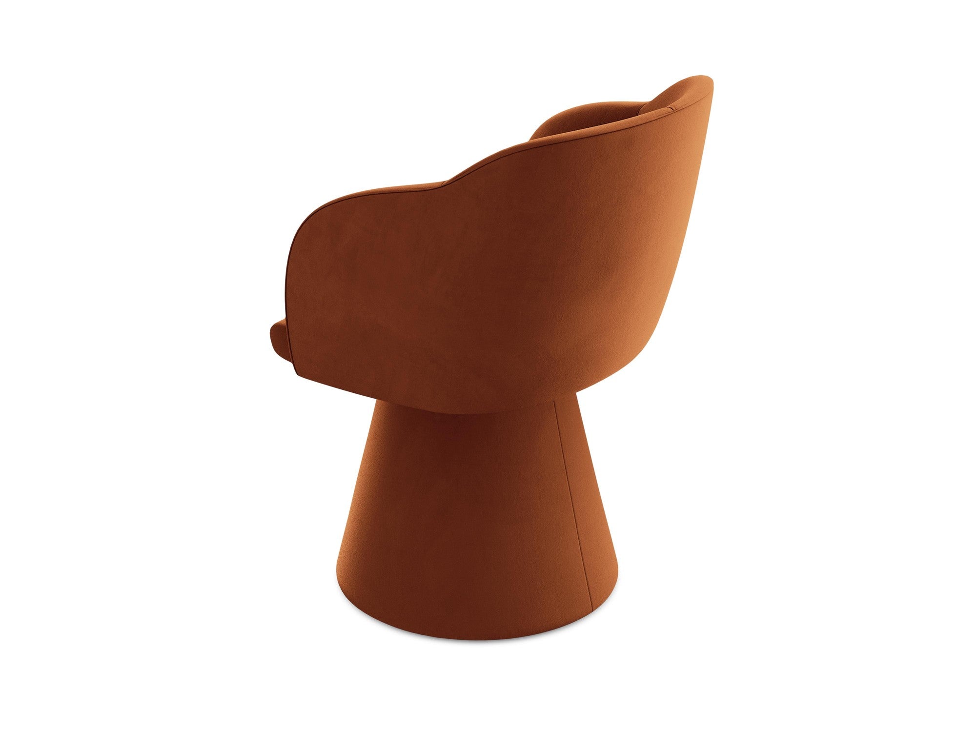 Velvet Chair KANOA Terracotta