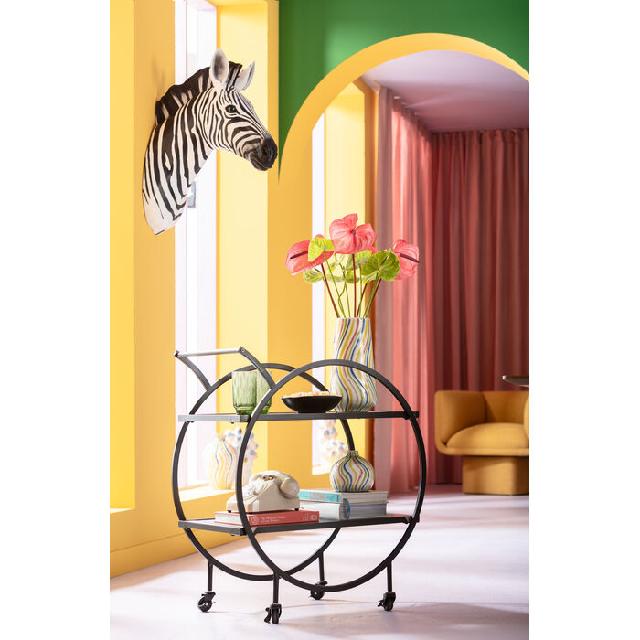 Schwarzer Bar -Kinderwagen