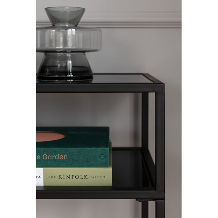 Schwarze Loft -Konsole