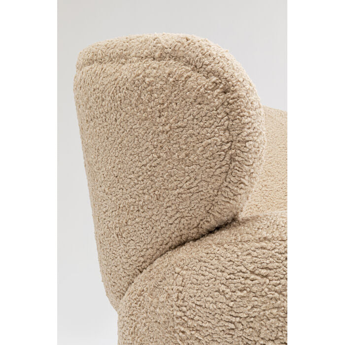 Carella Rotary Sessel beige Lamm