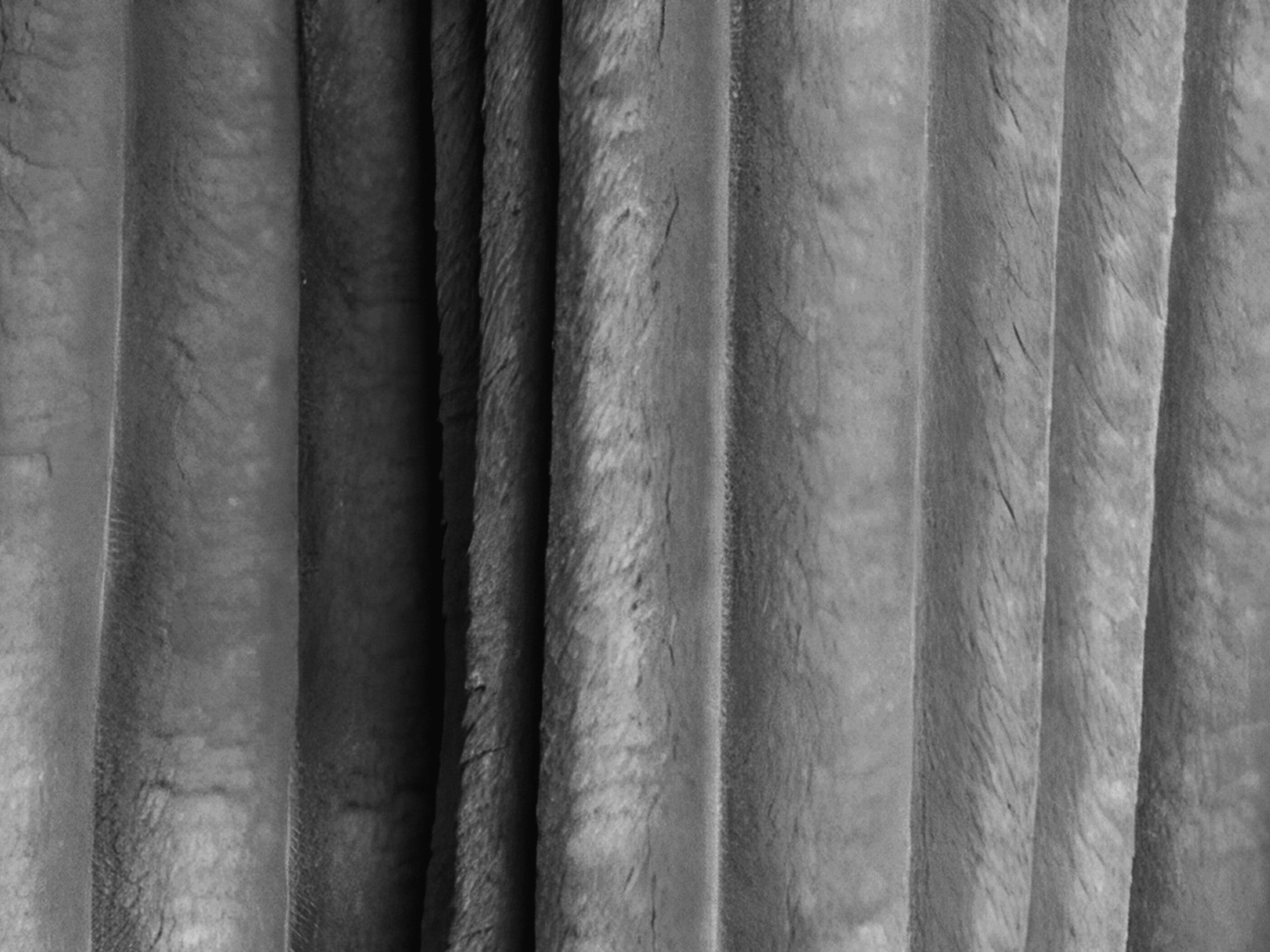 Left-sided corner sofa bed KONA dark gray corduroy