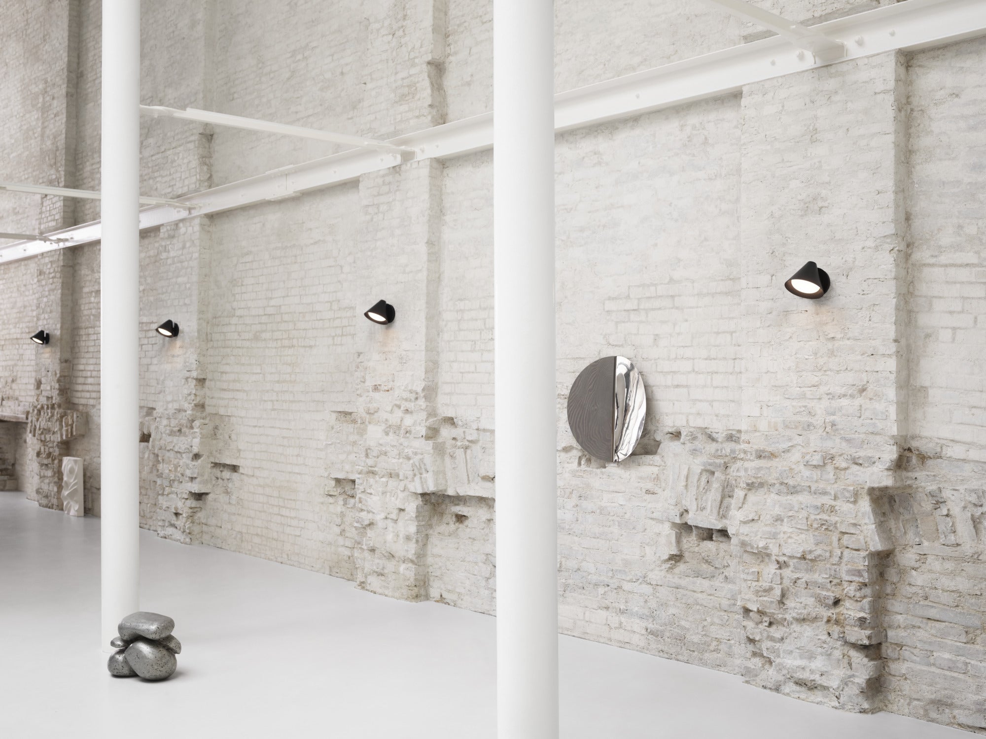 Wandleuchte KEGLEN schwarz