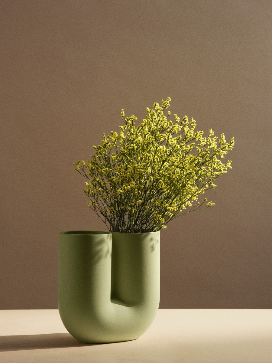 Vase KINK hellgrün