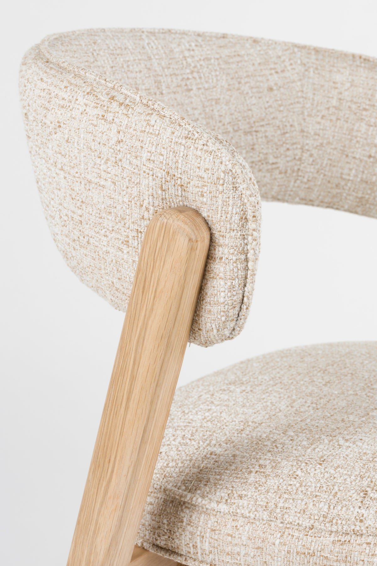 Krzesło BRIGHT beżowy – ujęcie 9