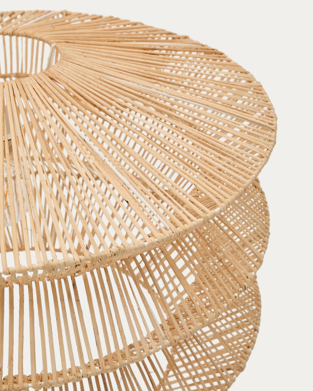 Abażur DAKIRA naturalny rattan – ujęcie 9