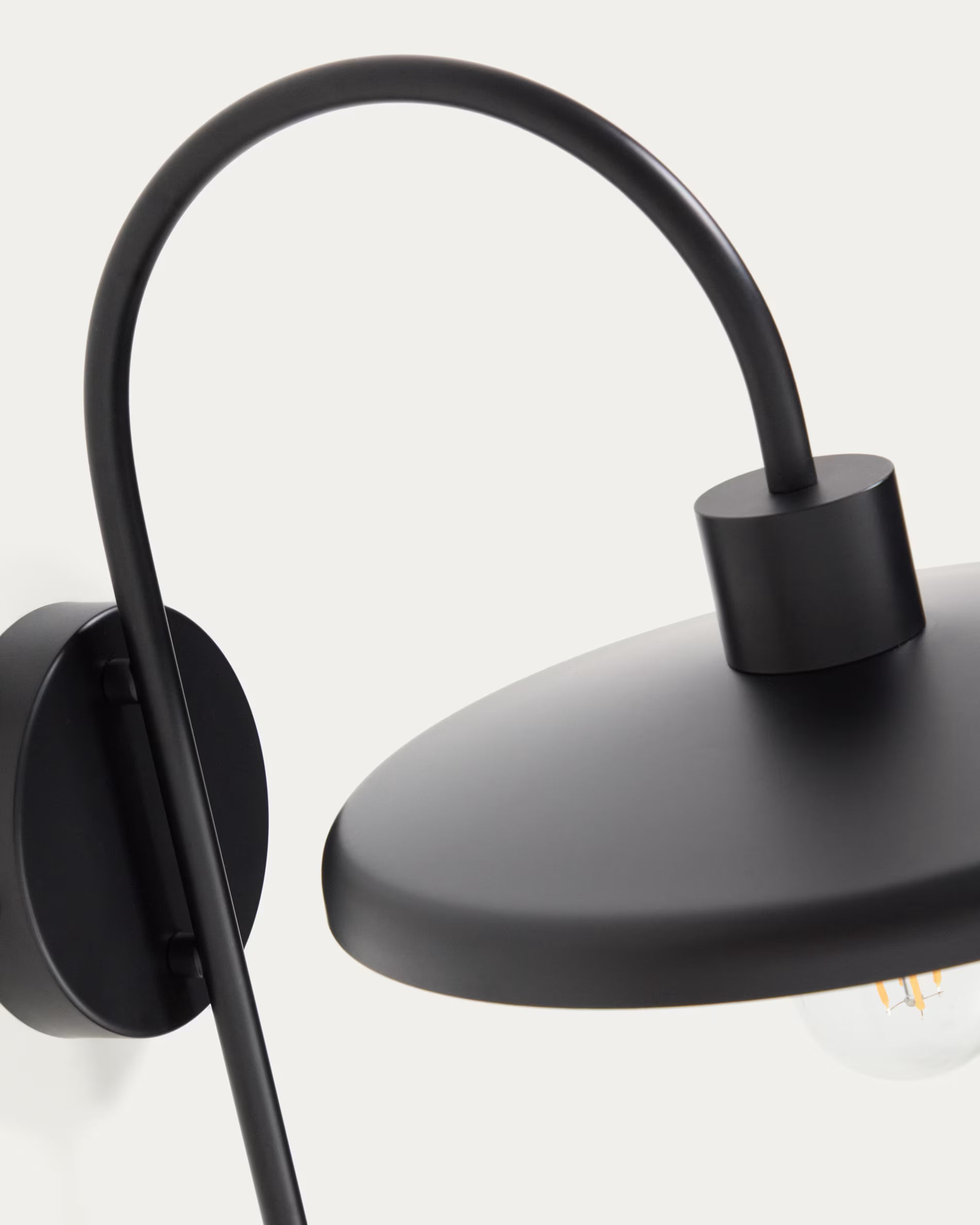 Wandleuchte NUVIRA schwarz