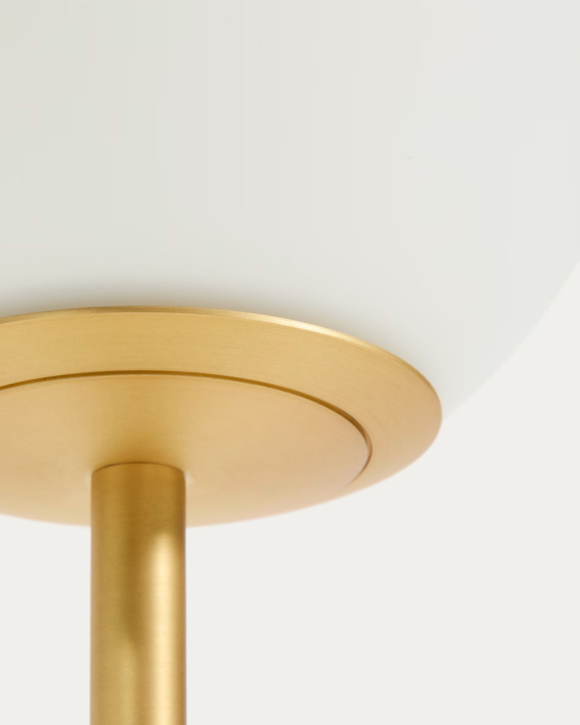 Tischlampe BRISIA gebürstetes Messing