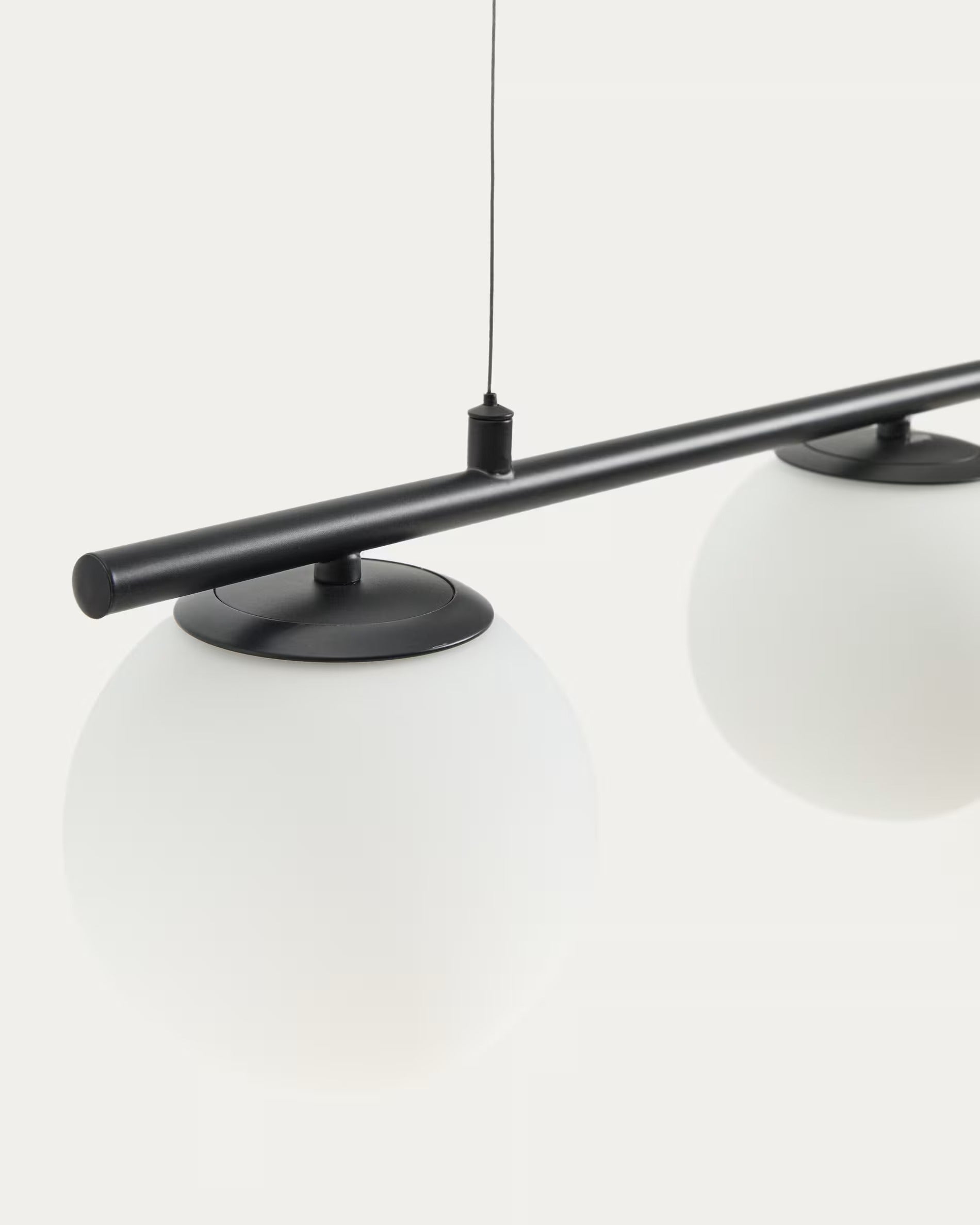 Three-point pendant lamp BRISIA black