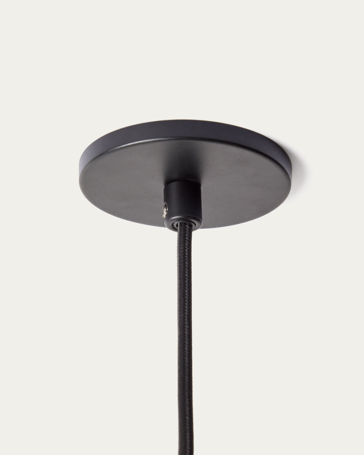 Lampa wisząca IDELA czarny marmur i przydymione szkło – ujęcie 9