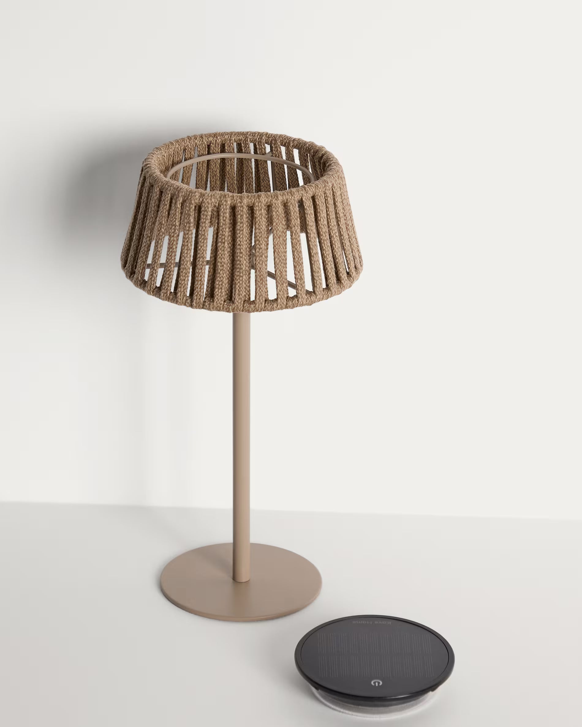 Beige Solar Garden Lamp ALDET [Ewelina] [Amelia spr]