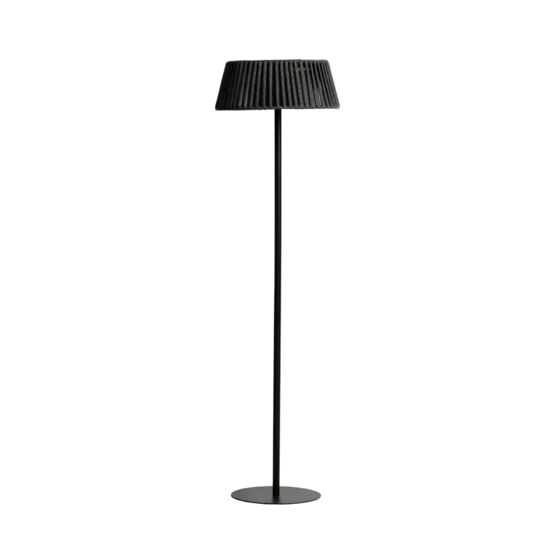 Solar-Stehlampe ALDET schwarz