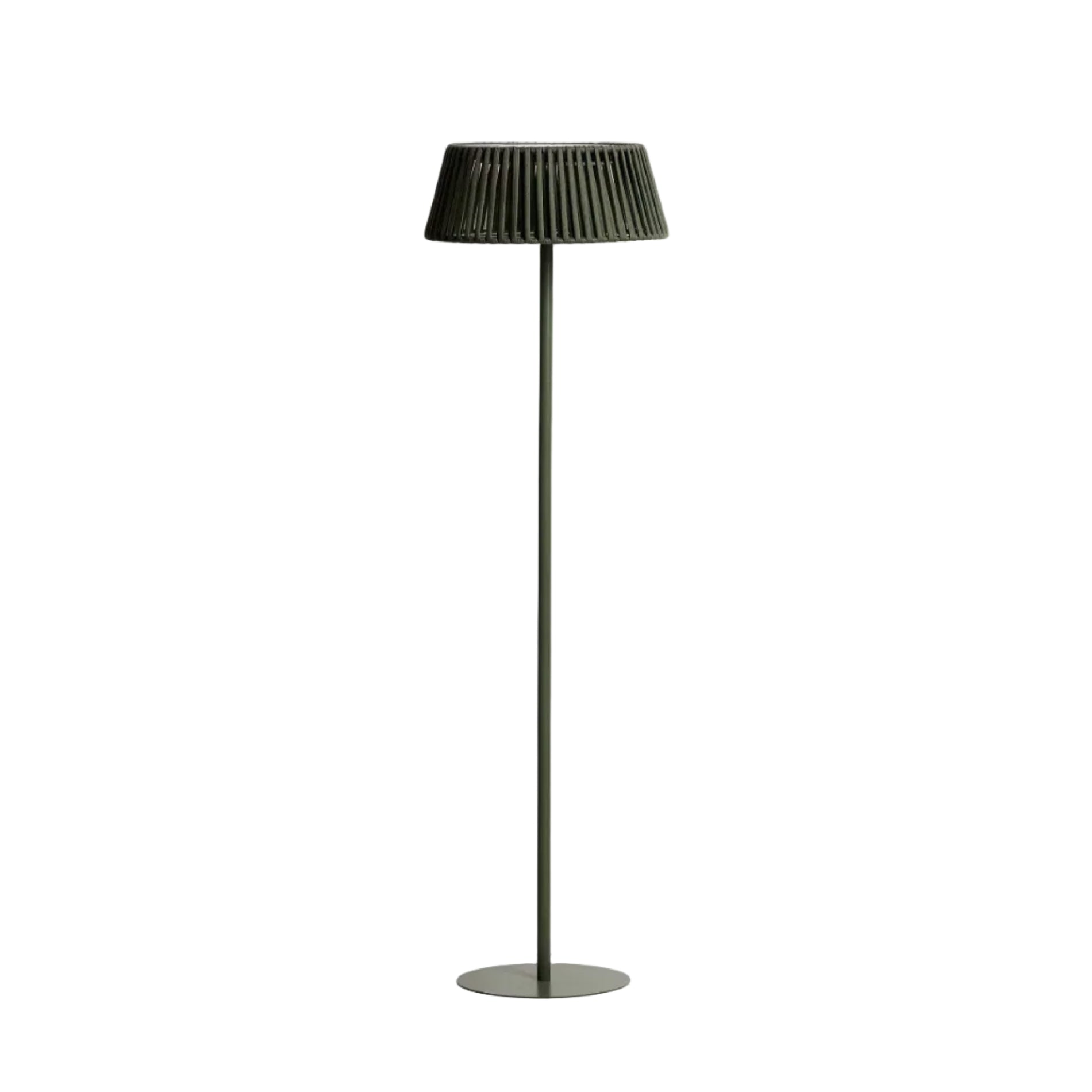 Solar-Stehlampe ALDET grün