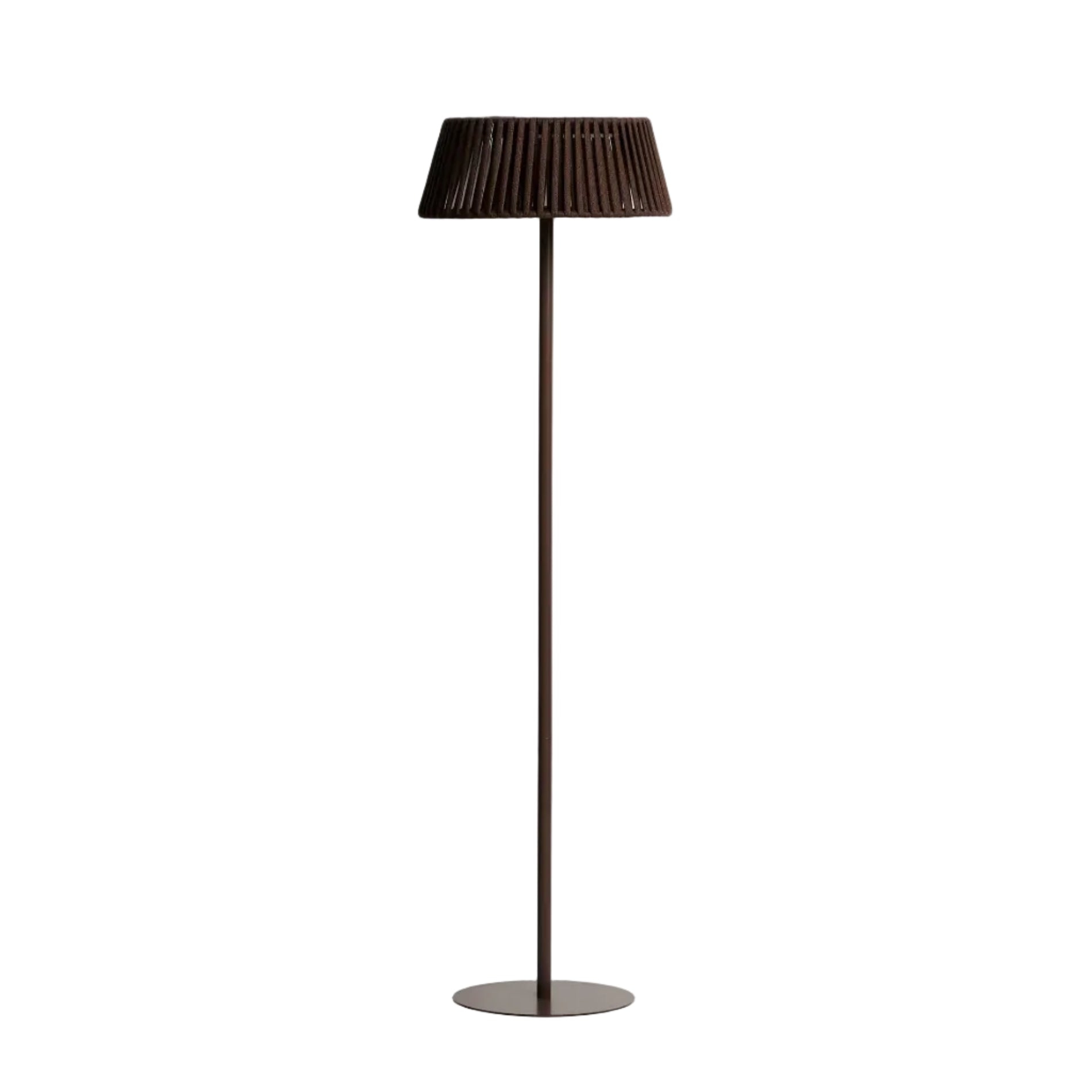 Solar-Stehlampe ALDET braun
