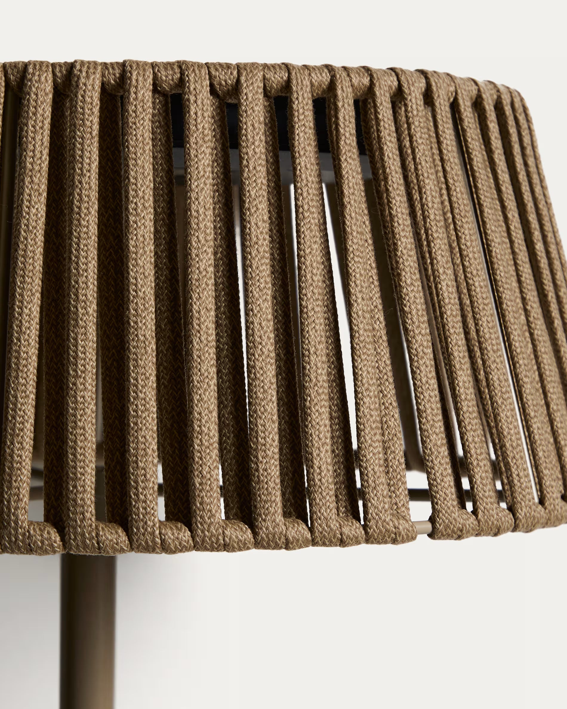 Solar-Stehlampe ALDET beige