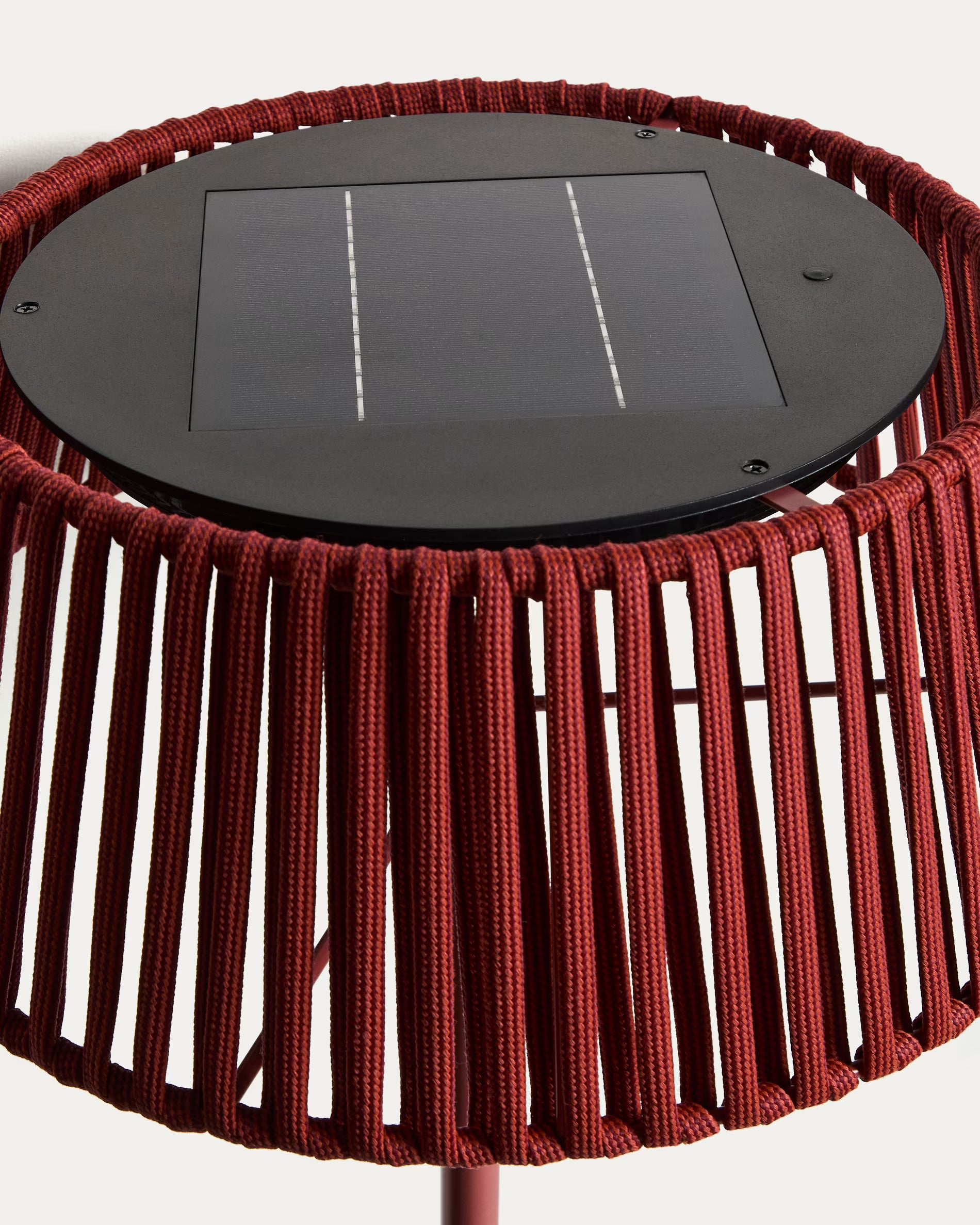Solar-Gartenstehlampe ALDET Terrakotta