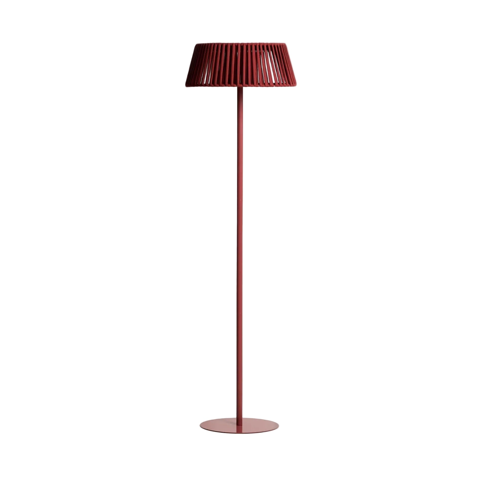 Solar-Gartenstehlampe ALDET Terrakotta