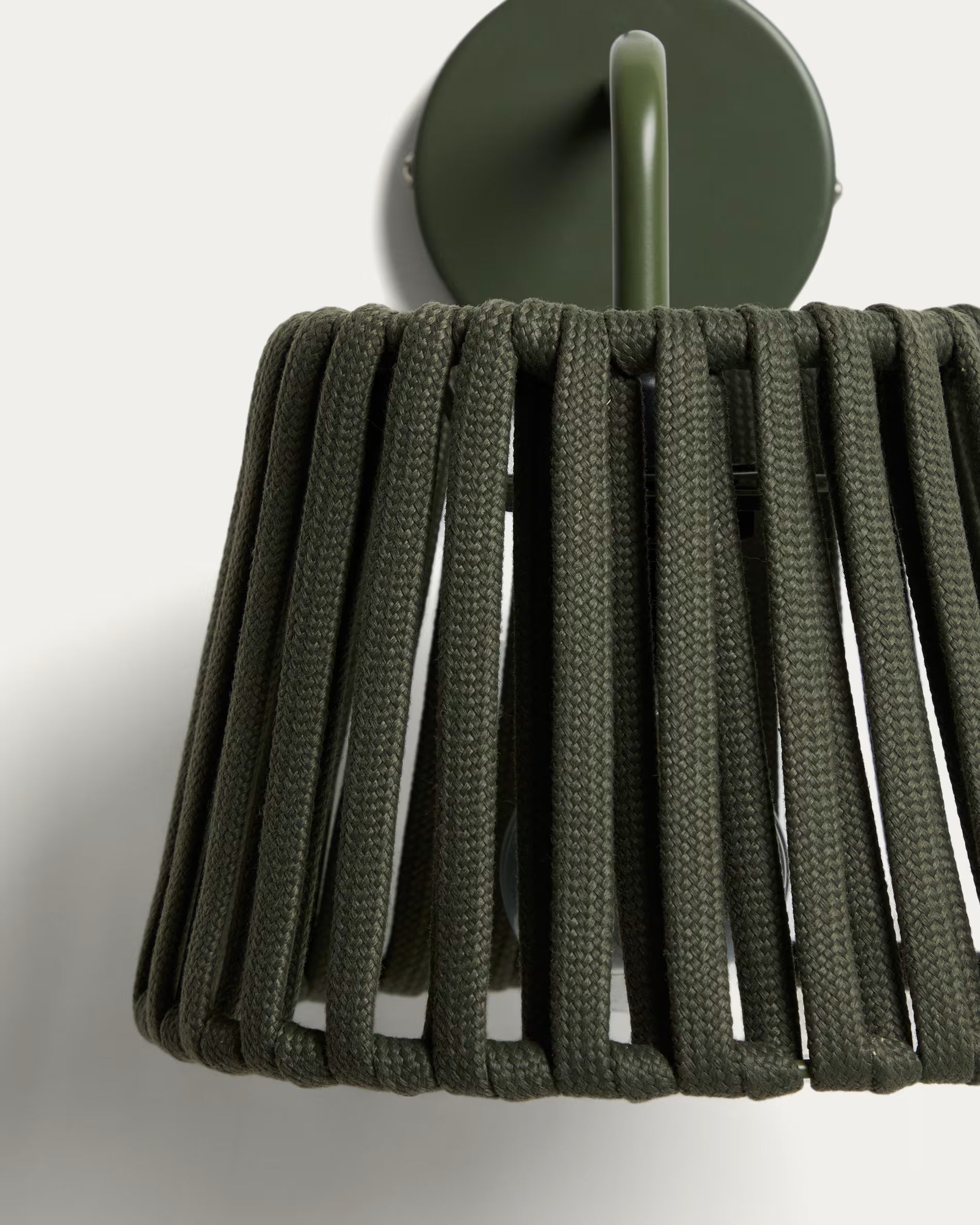 Wand-Solar-Gartenlampe ALDET grün