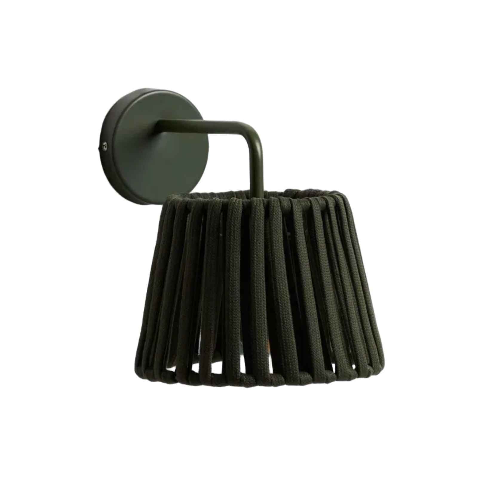 Wand-Solar-Gartenlampe ALDET grün