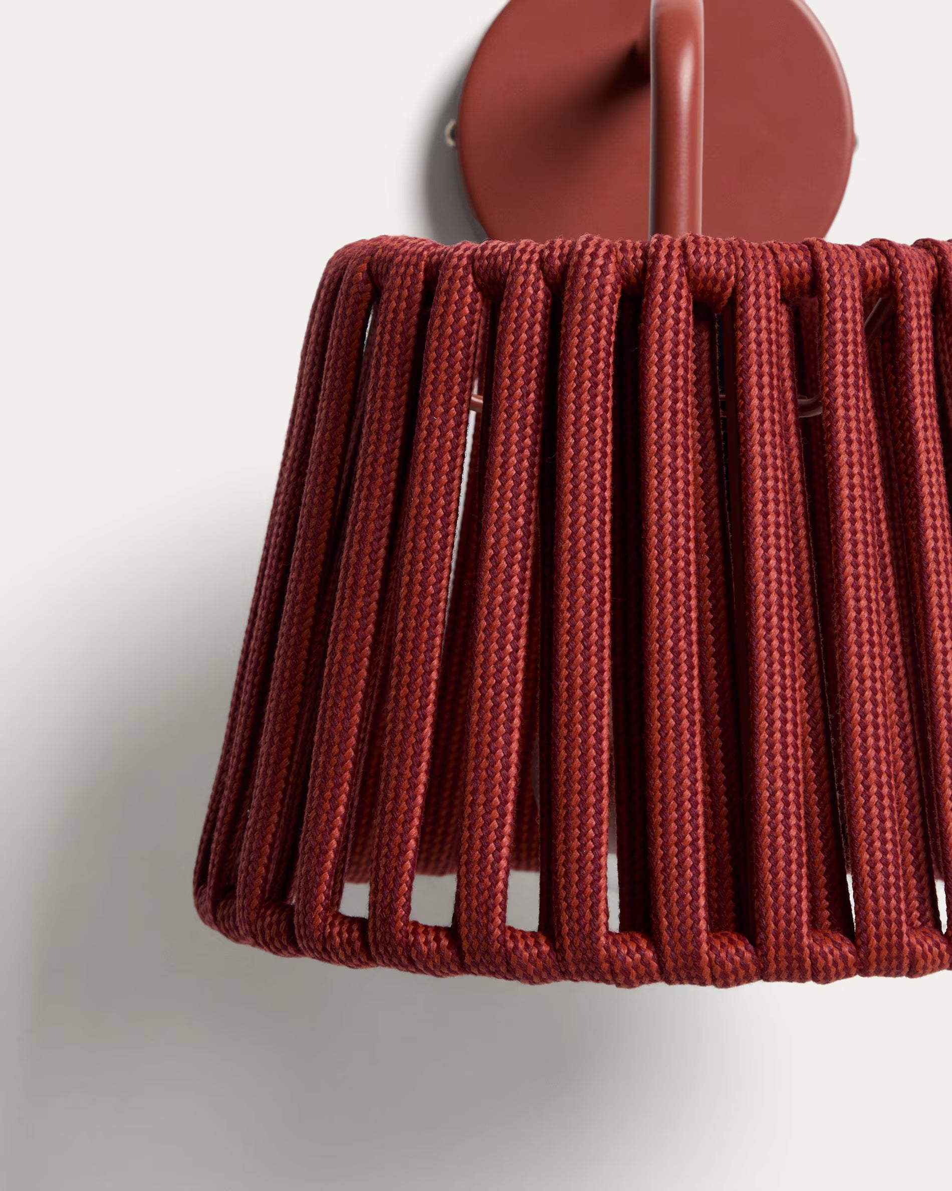 Solar Wall Garden Lamp ALDET Terracotta