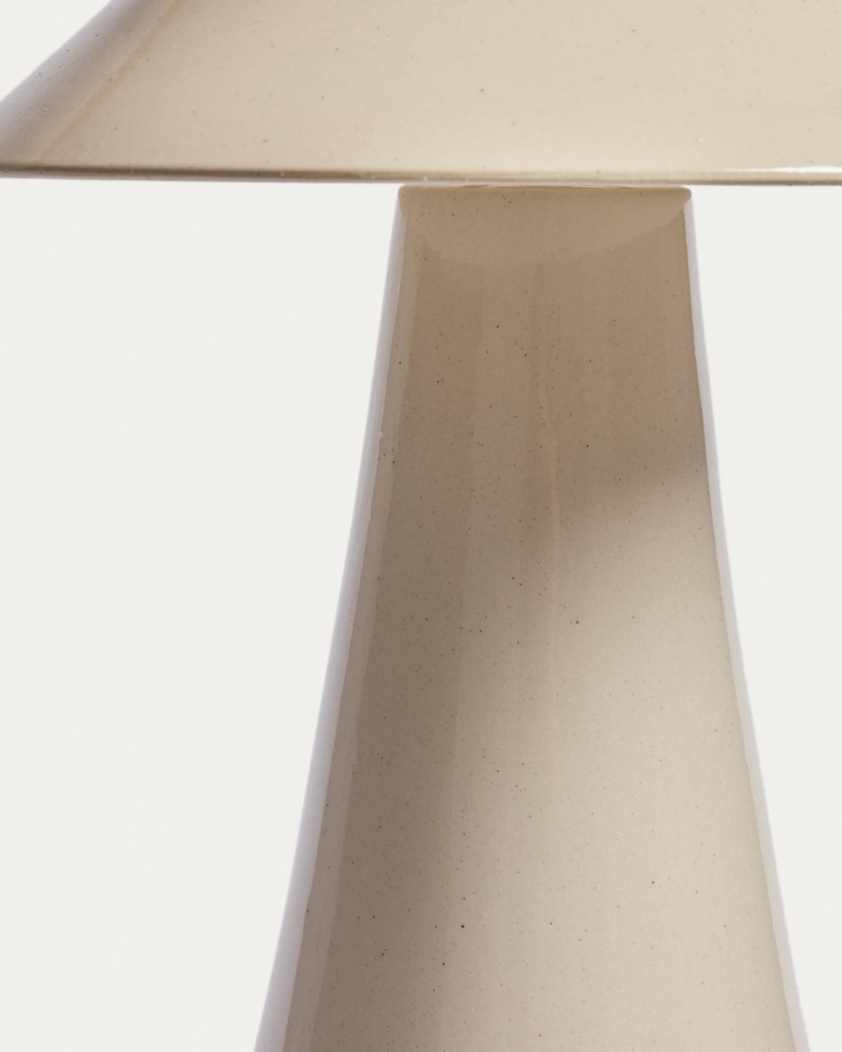 Lampa stołowa CEREN beżowa ceramika – ujęcie 12