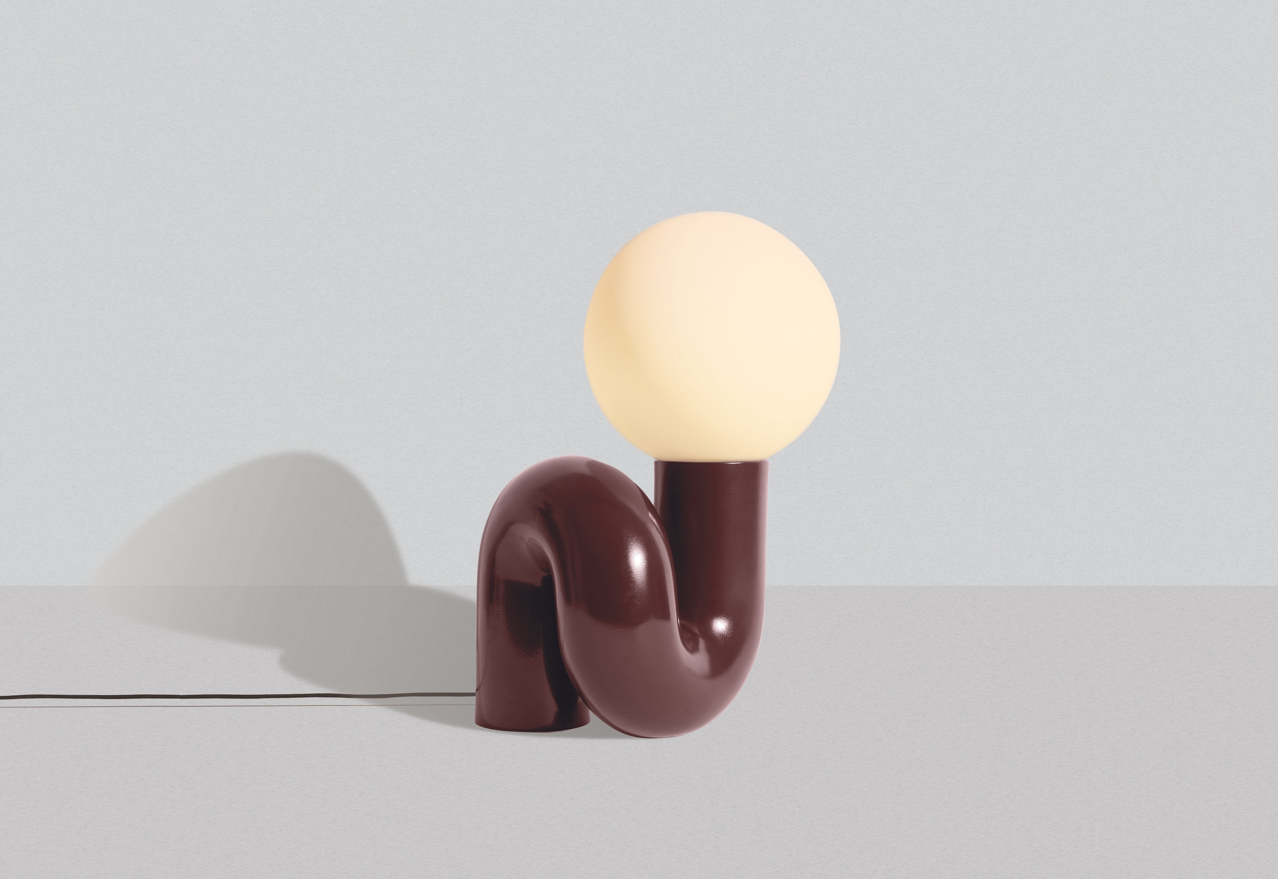 Lampa stołowa NEOTENIC wiśniowy